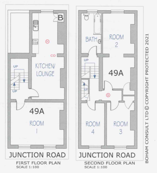 49a, Junction Road, Archway floorplan