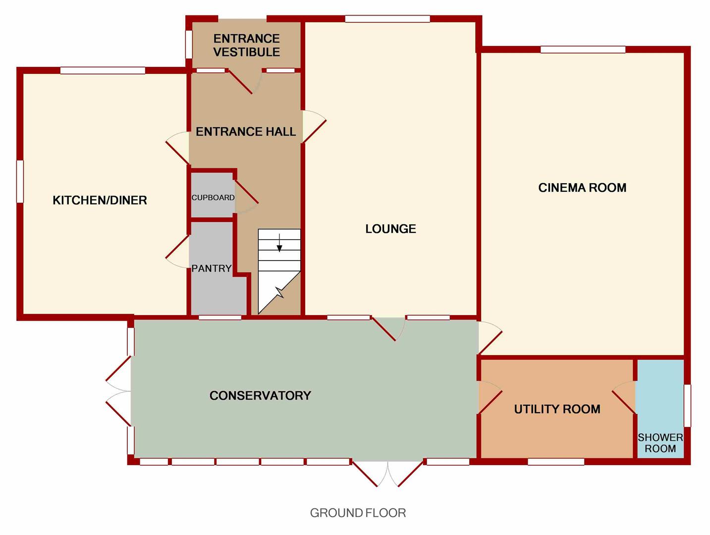 5 Bedrooms Detached house for sale in Stroud Road, Tuffley, Gloucester GL4