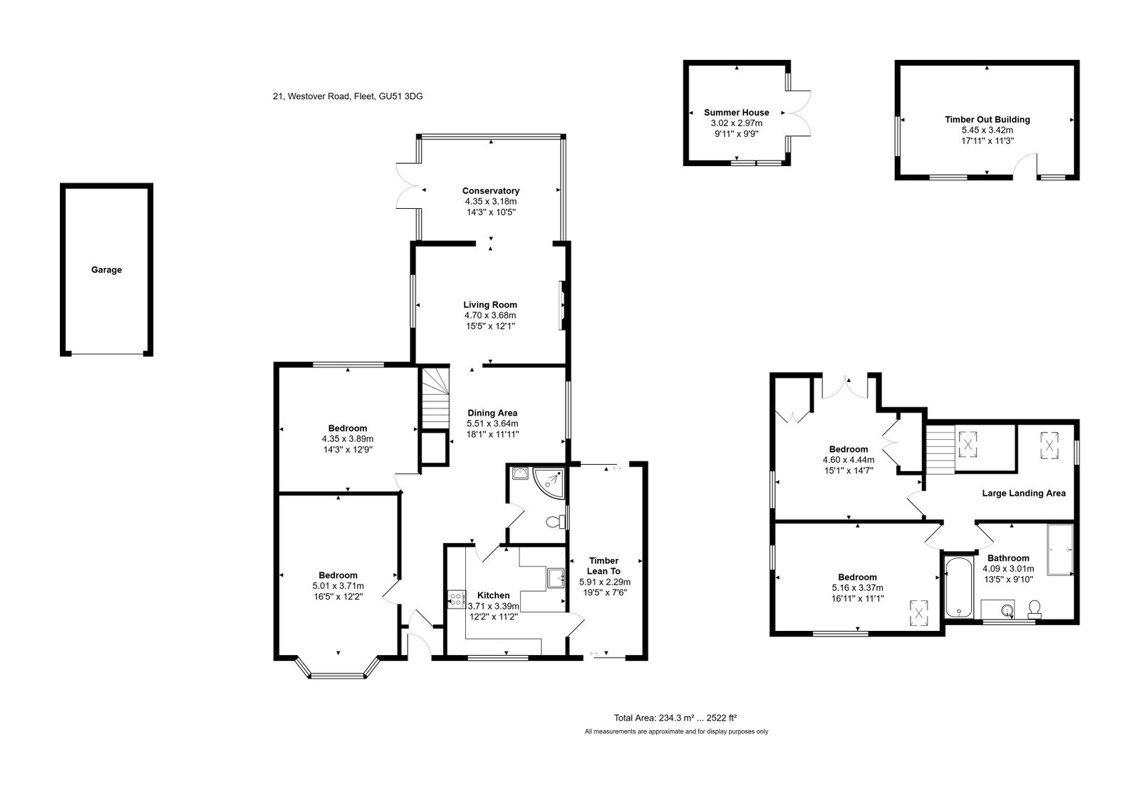 21, Westover Road, Fleet floorplan