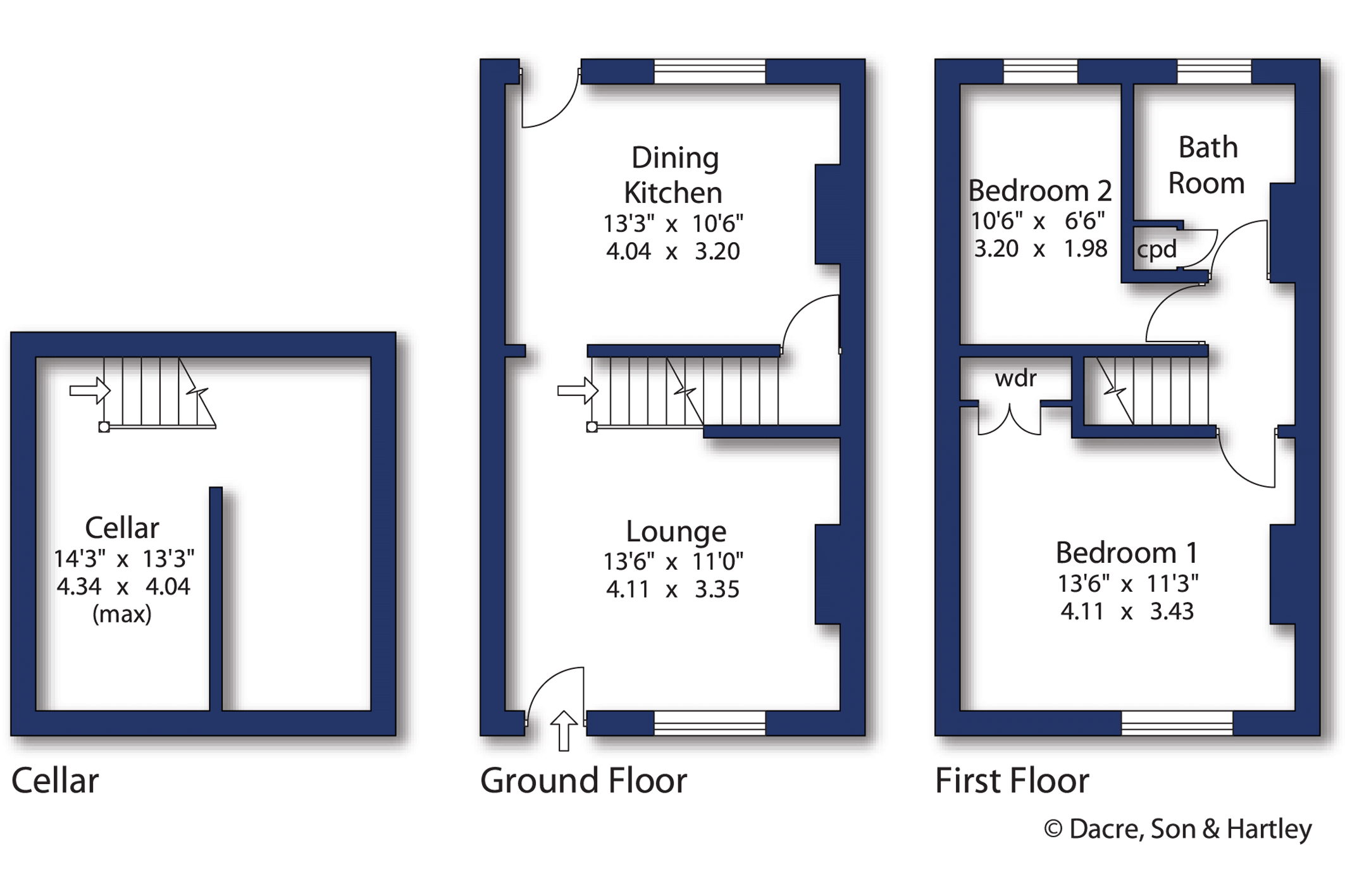 44, Sun Lane, Ilkley floorplan