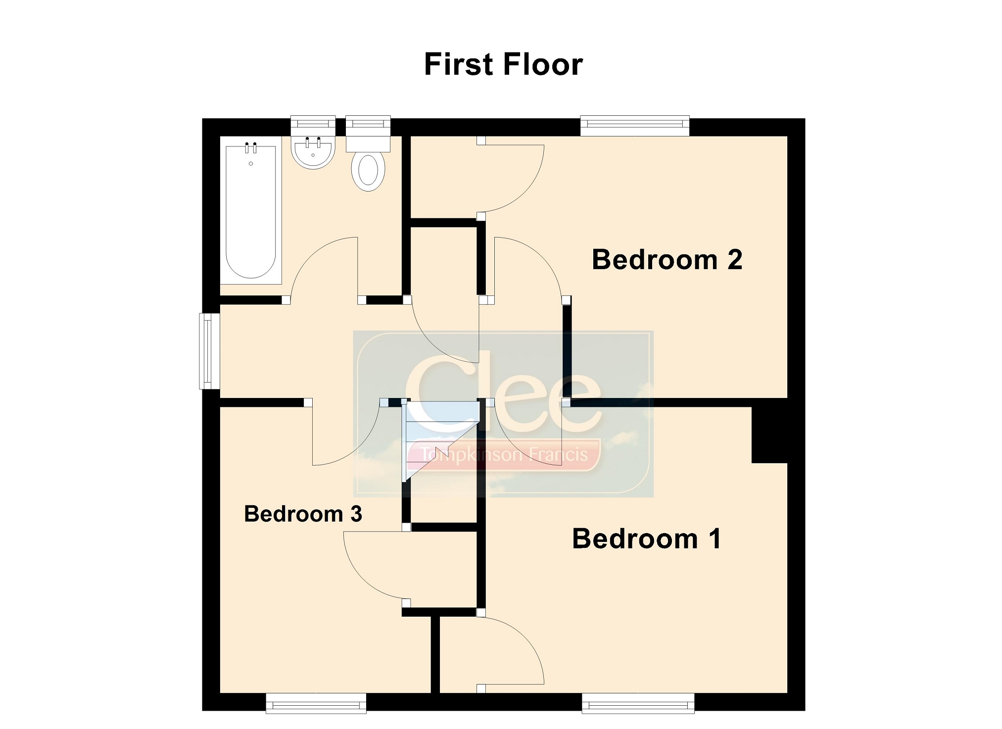 2 Maes Y Cwm, Cray, Brecon floorplan