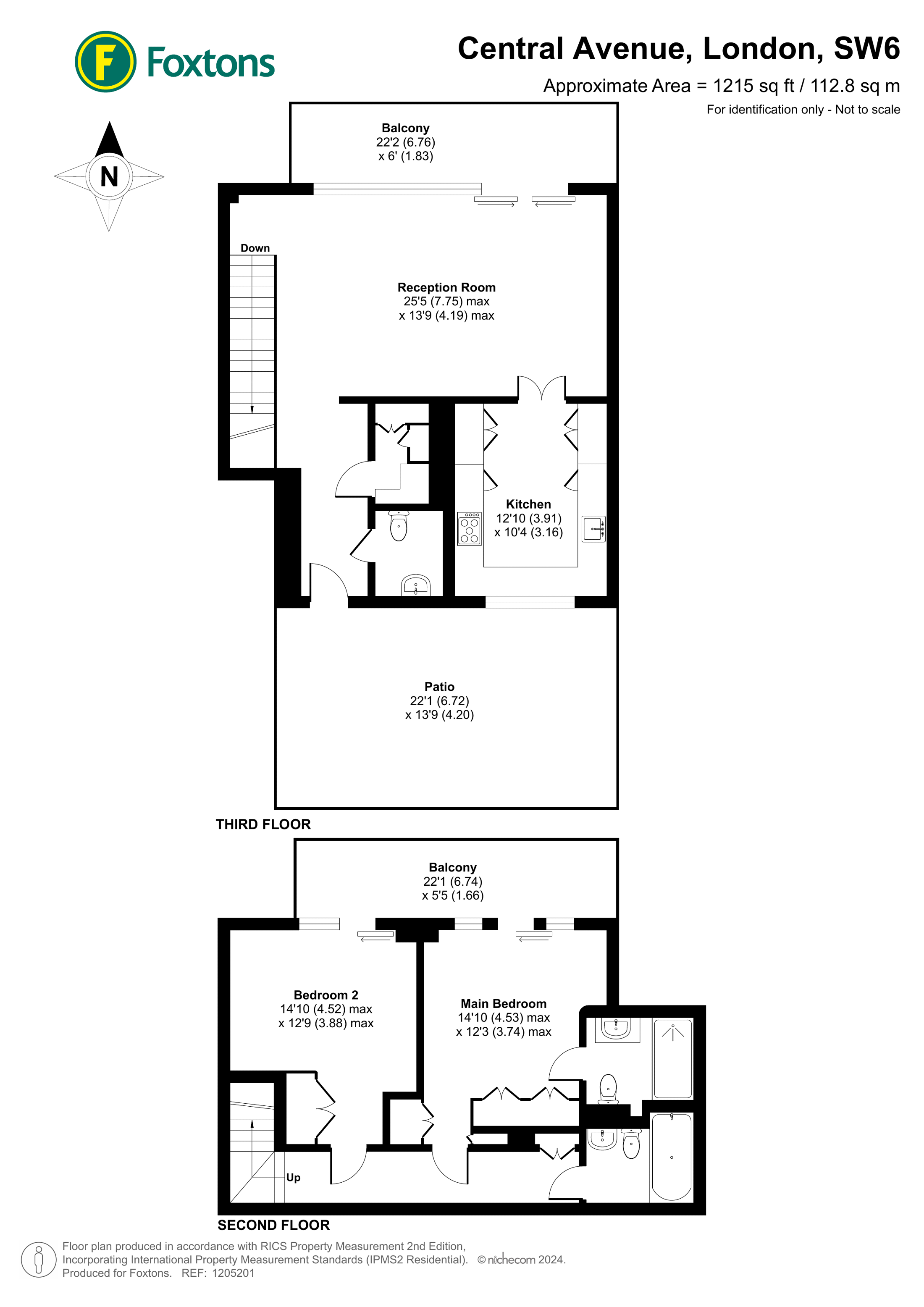 Central Avenue, Fulham floorplan