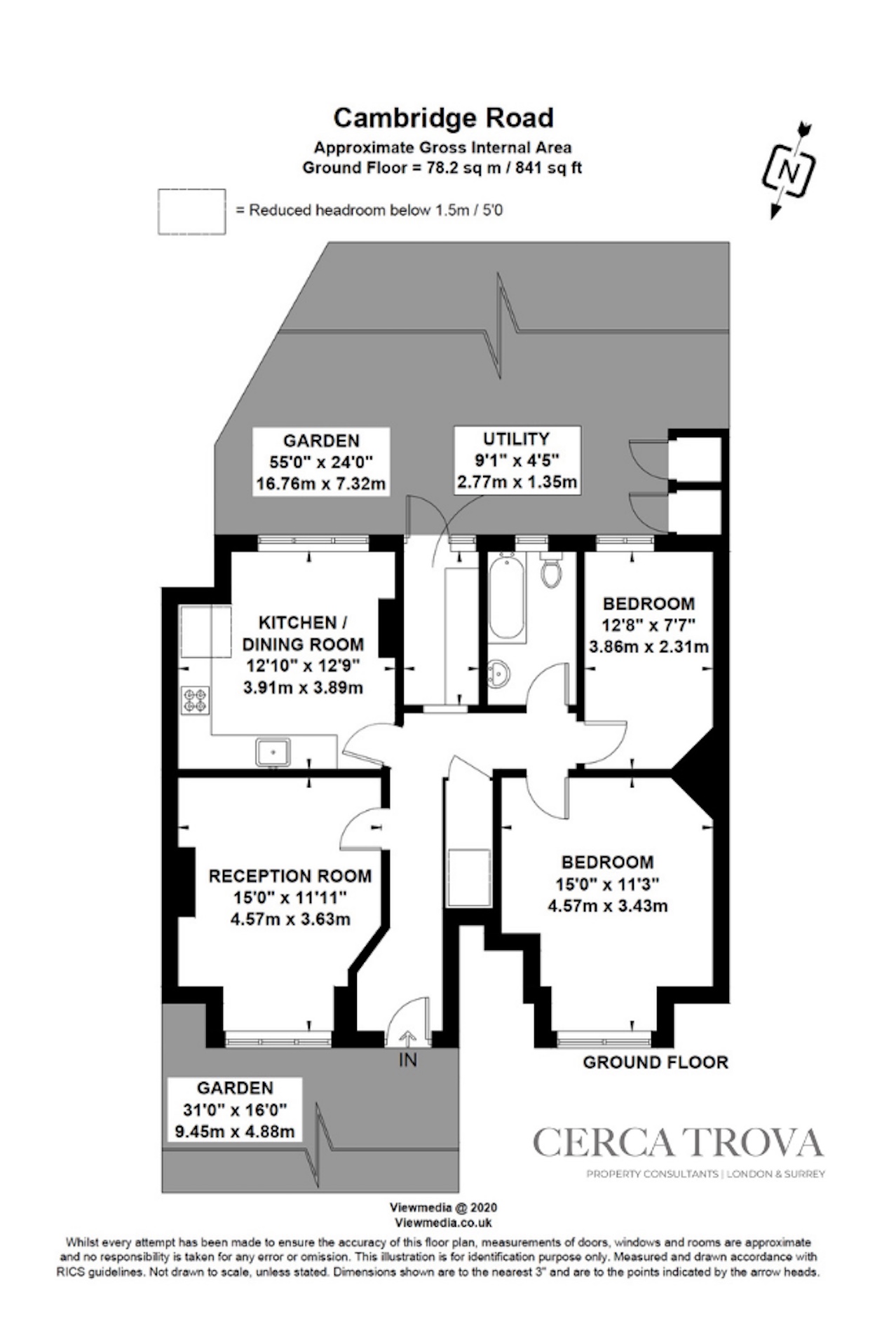 35 Cambridge Road, London floorplan