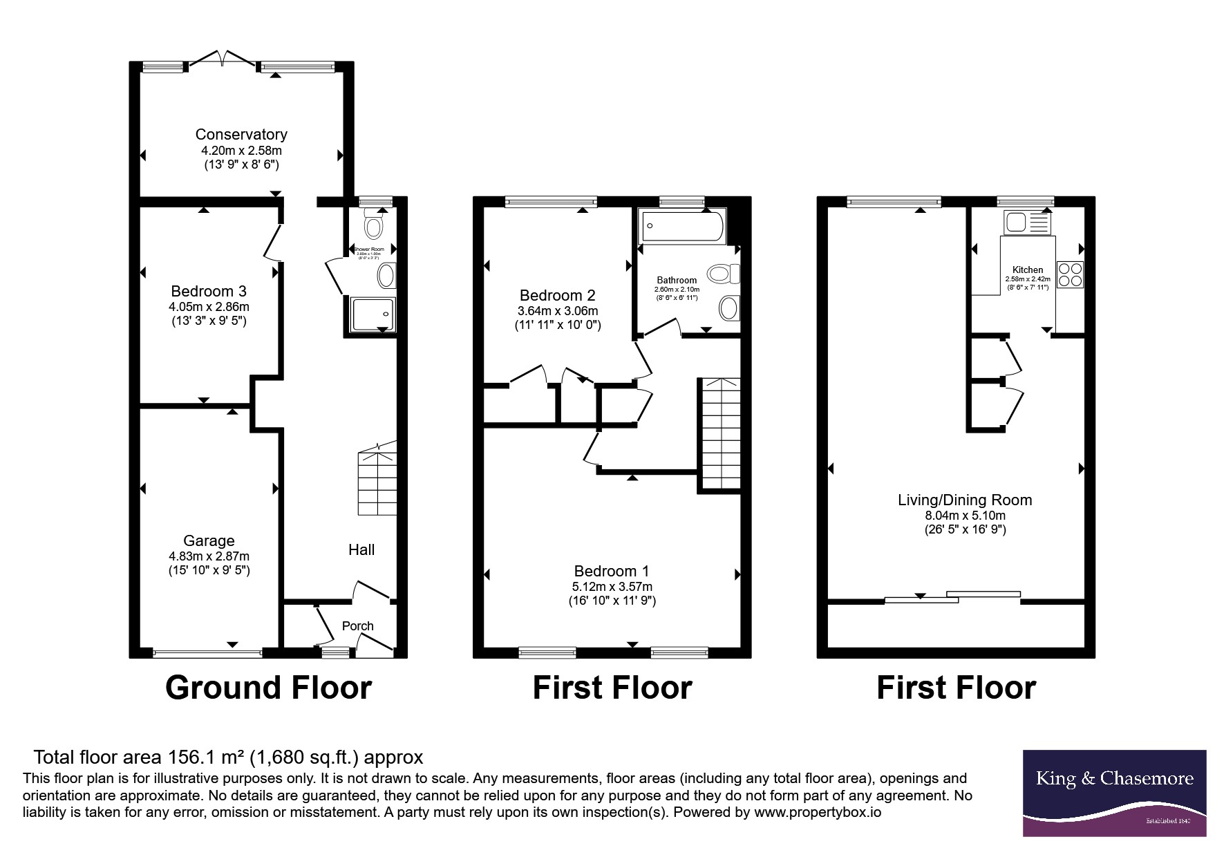 152, Kingsway, Chichester floorplan