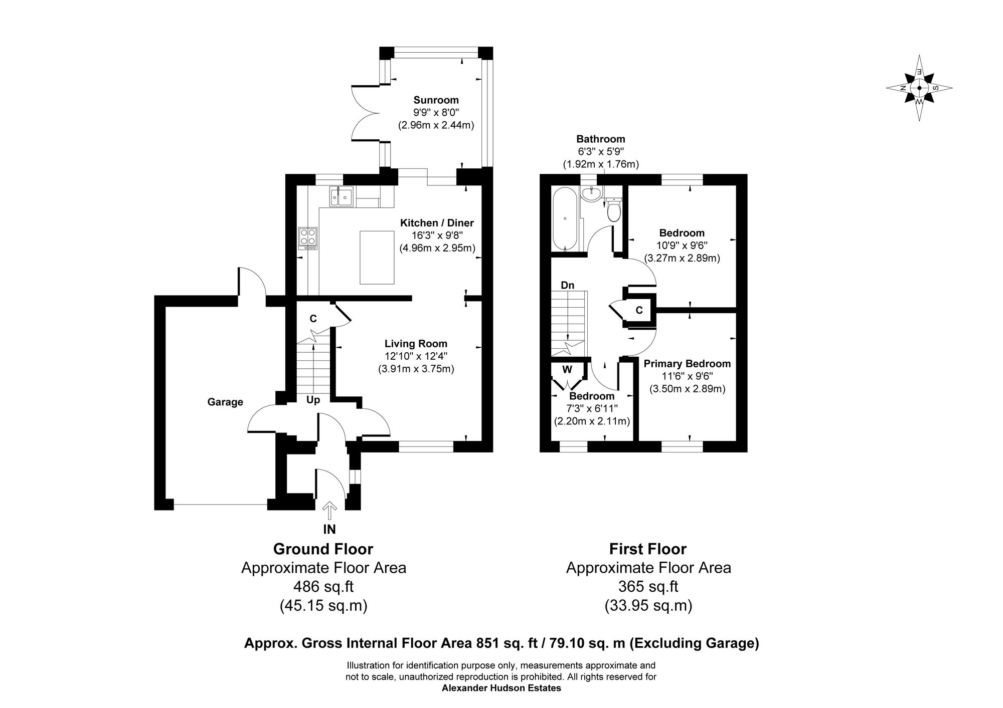 19 Stratford Close, Newcastle Upon Tyne floorplan