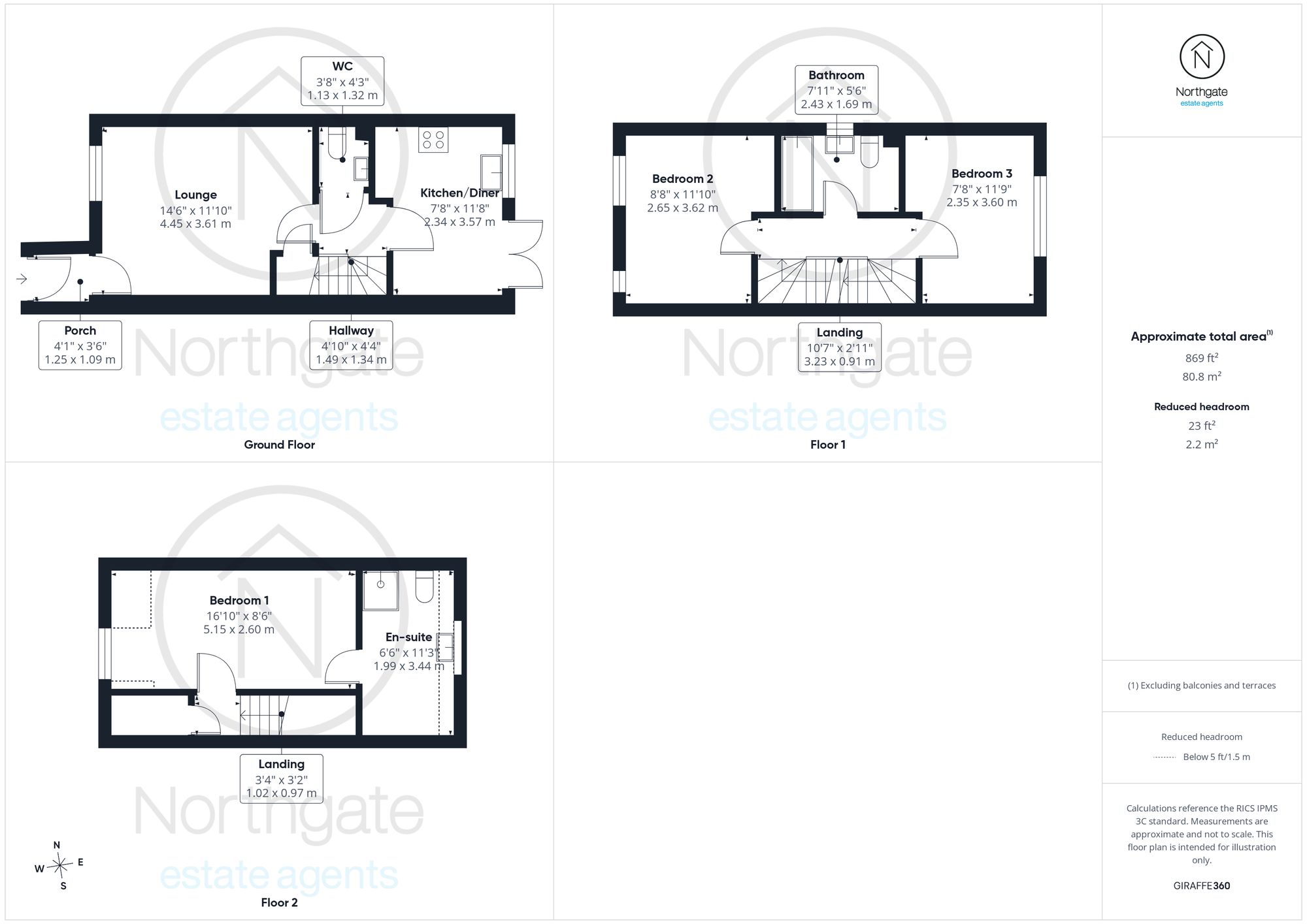 95 Birch Way, Newton Aycliffe floorplan
