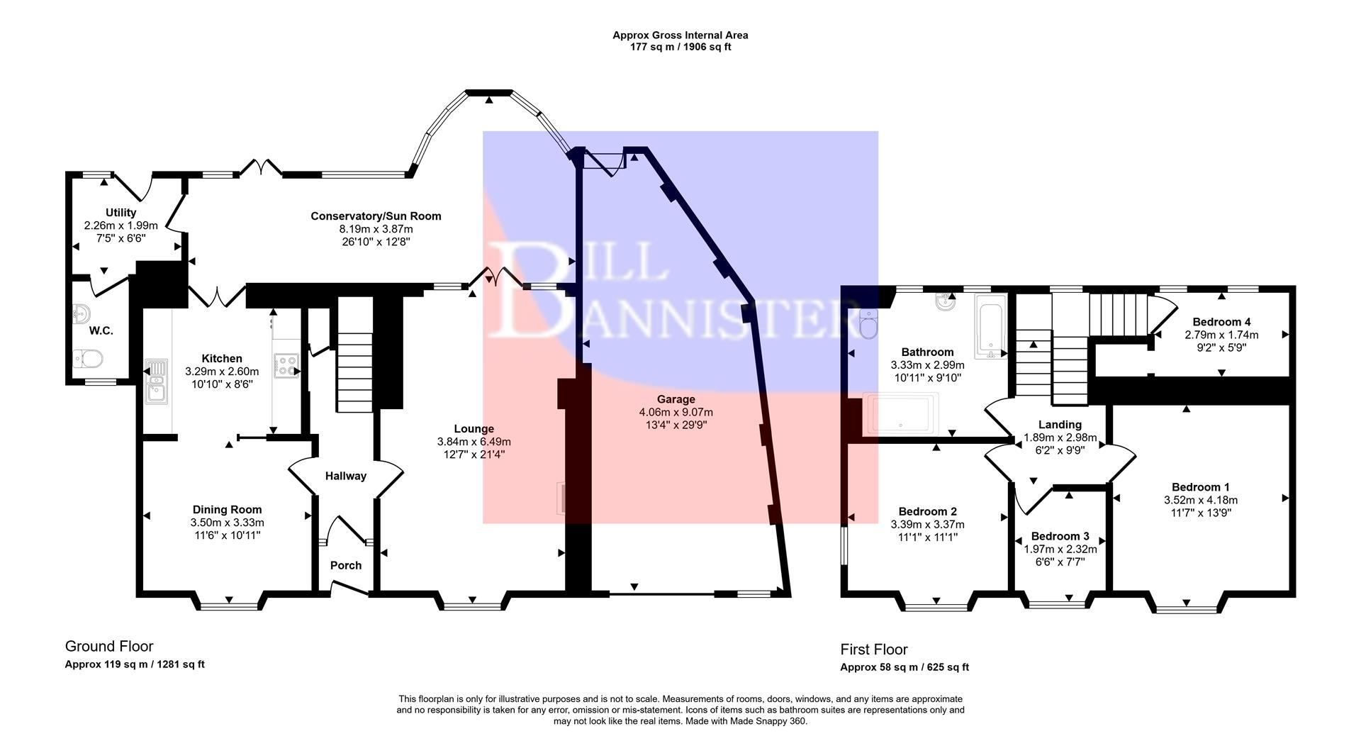 7, Loscombe Road, Redruth floorplan