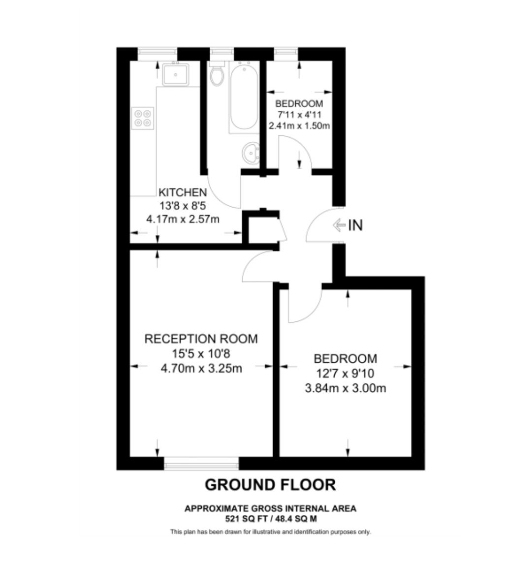 82, Landseer Avenue, London floorplan