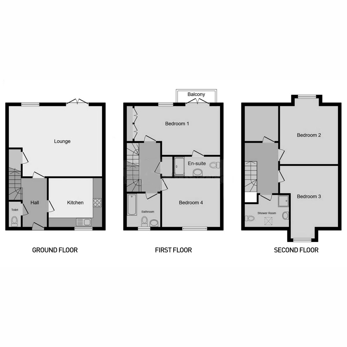14, Sidings Close, Hartlepool floorplan
