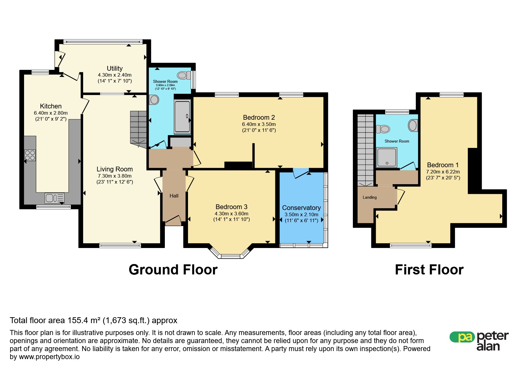 St Ives, Bryn Road, Blackwood floorplan