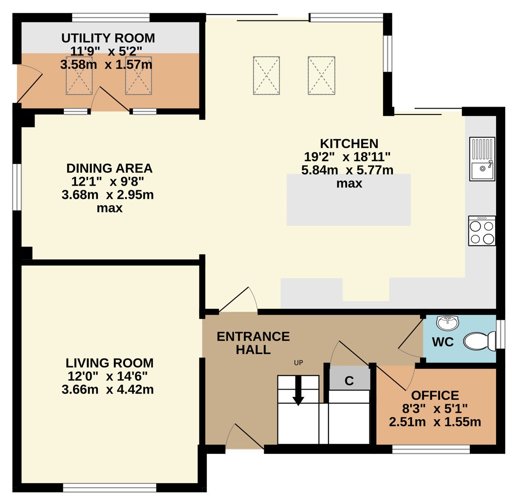 3 Trebartha Close, Callington Cornwall, Cornwall floorplan