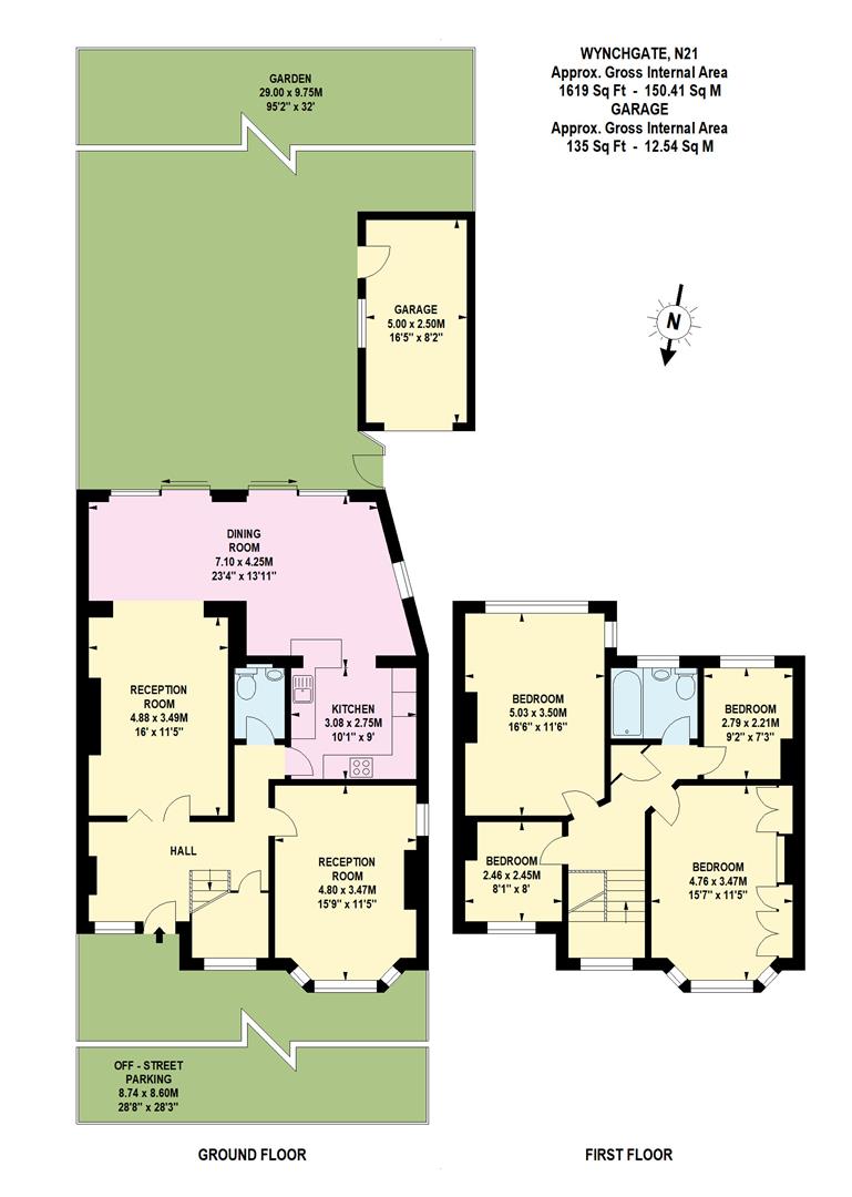 130, Wynchgate, London floorplan