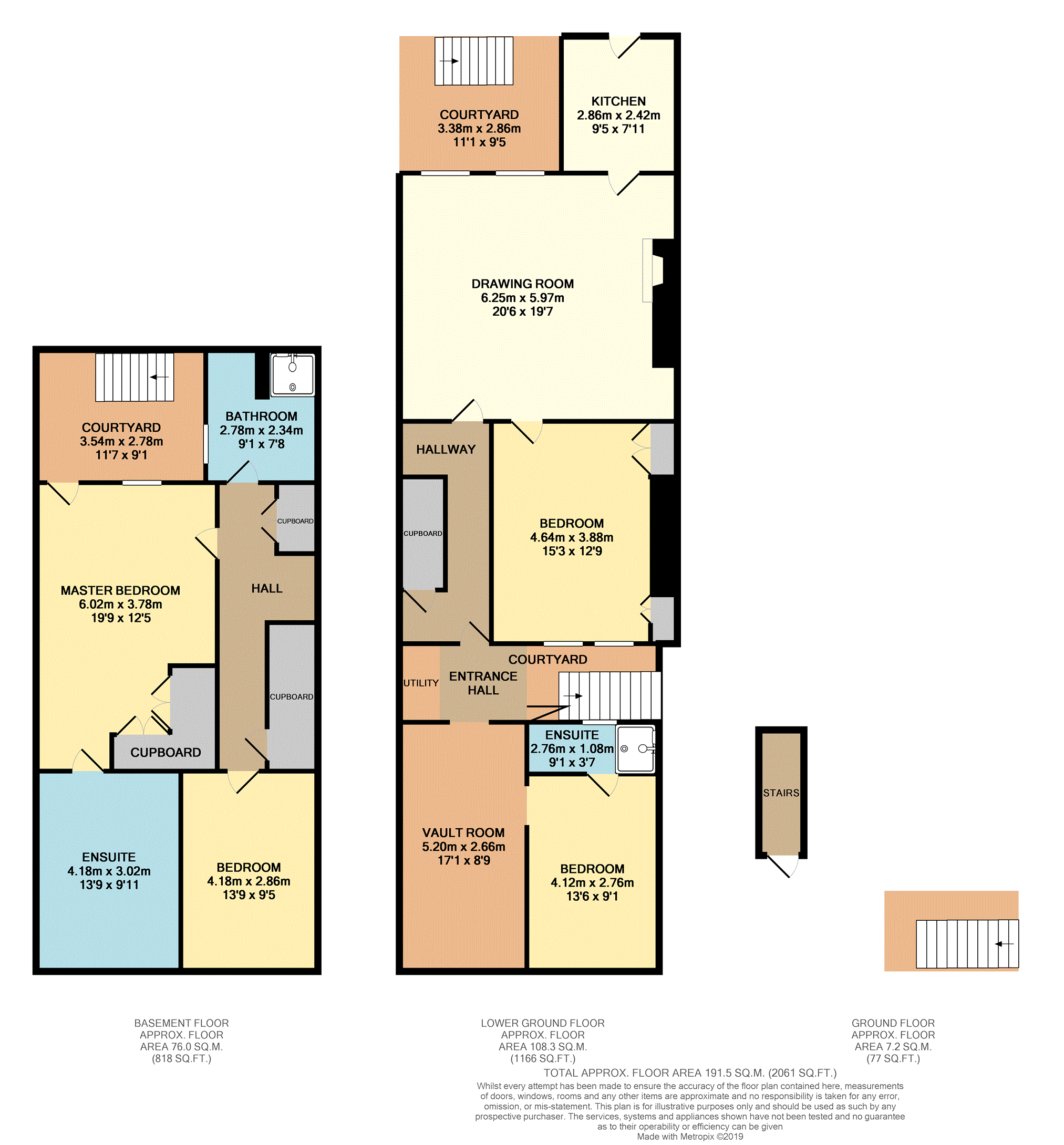 3 Bedrooms Maisonette for sale in Park Street, Bath BA1