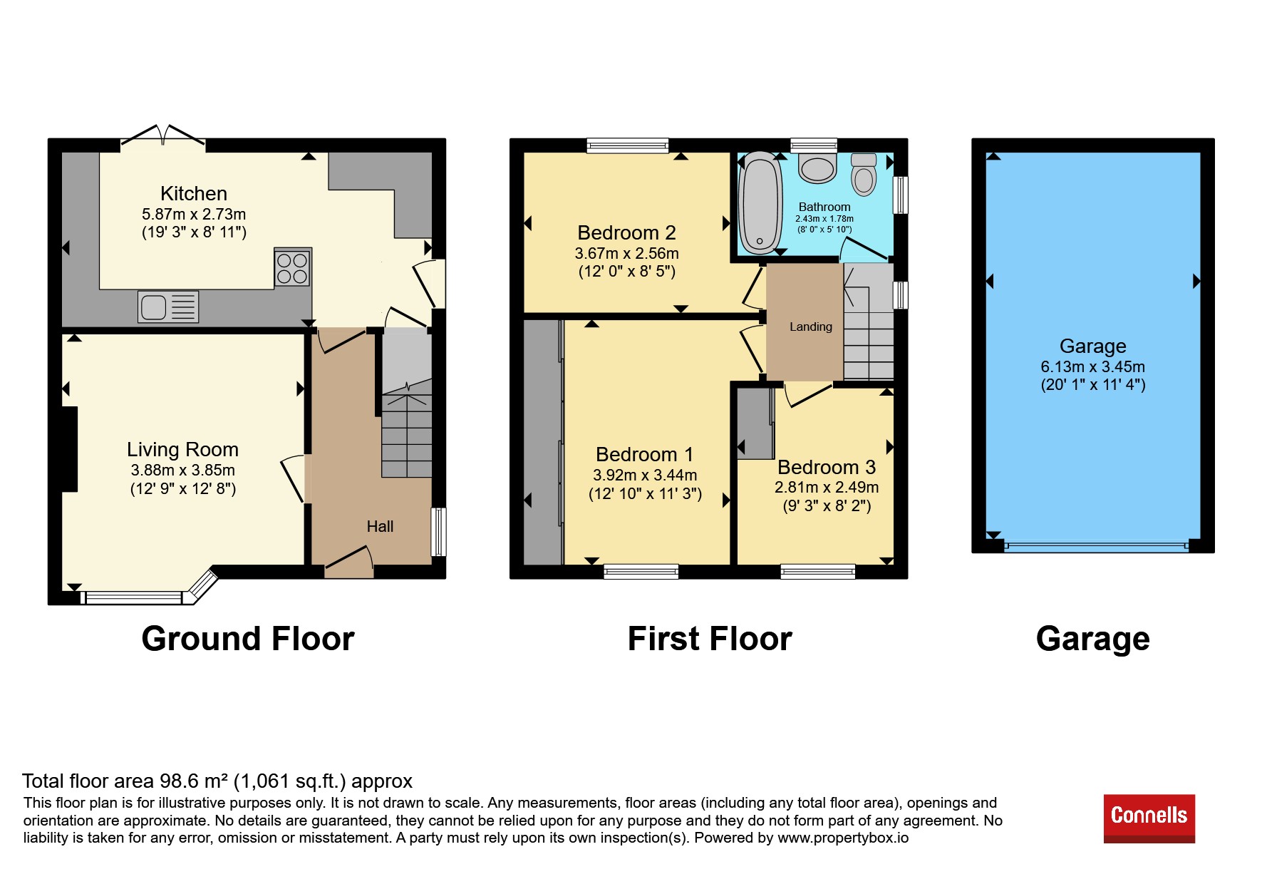 128, Westfaling Street, HEREFORD floorplan
