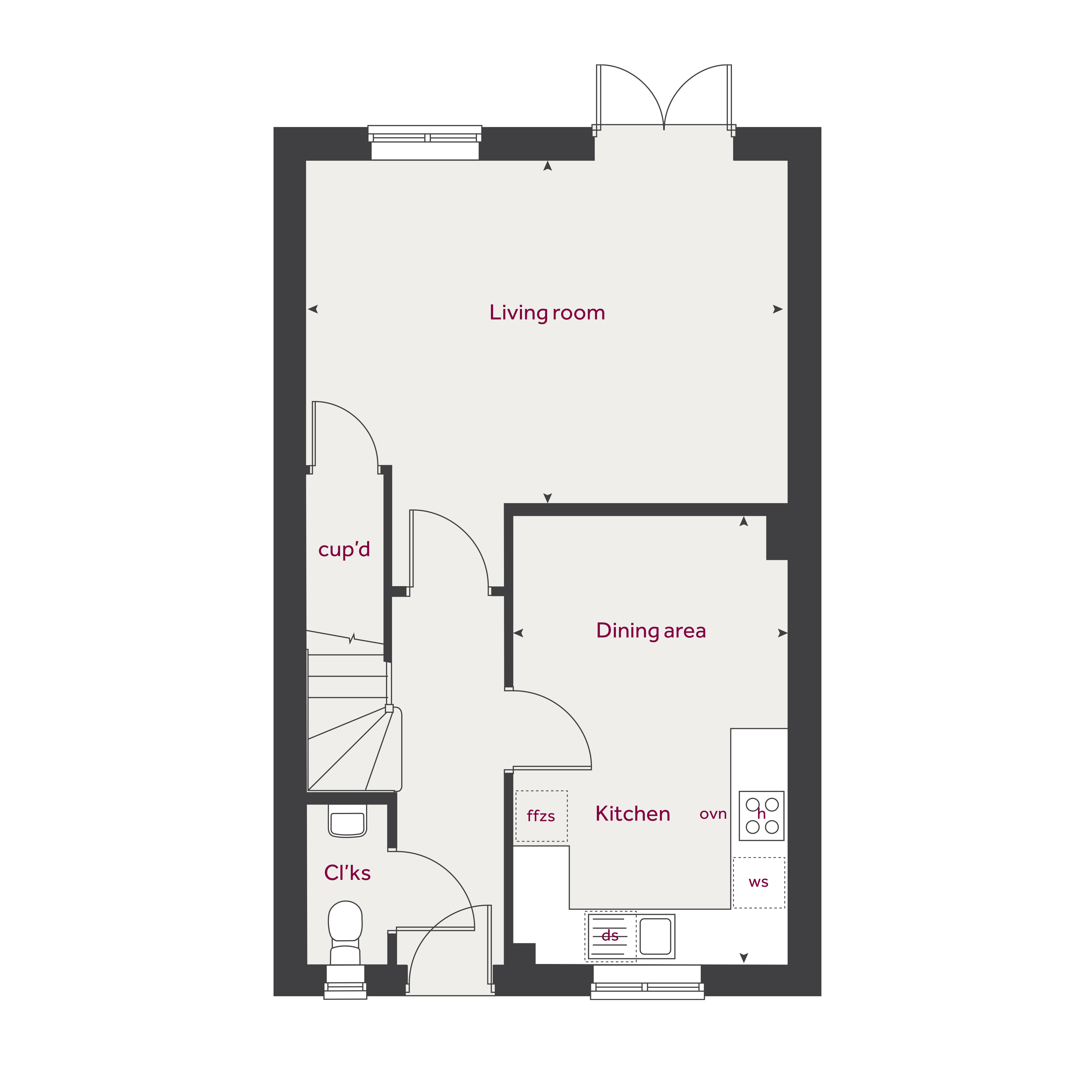 h018, Flowers Lane, Leighton West, Crewe floorplan