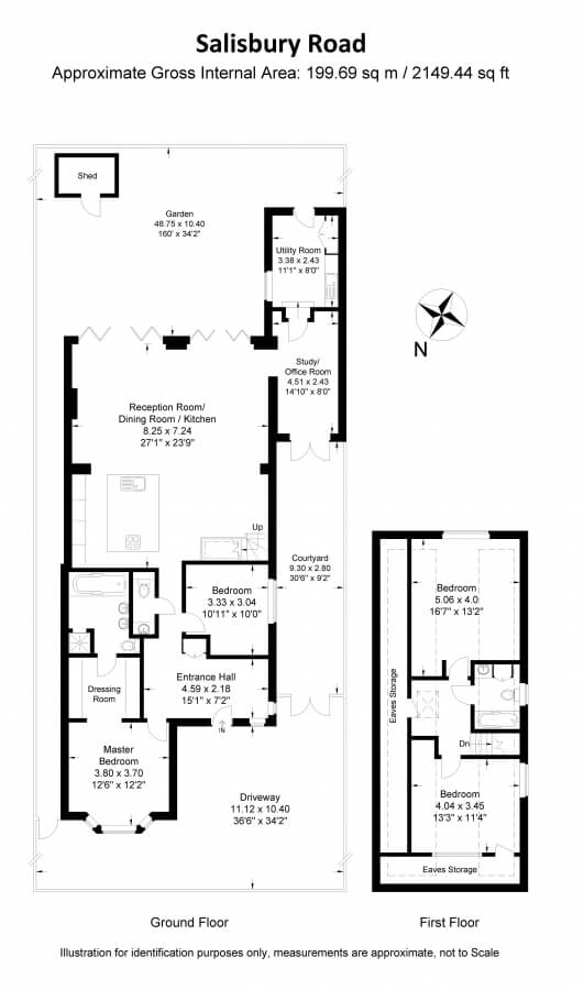 4 Bedrooms Detached house for sale in Salisbury Road, Worcester Park KT4