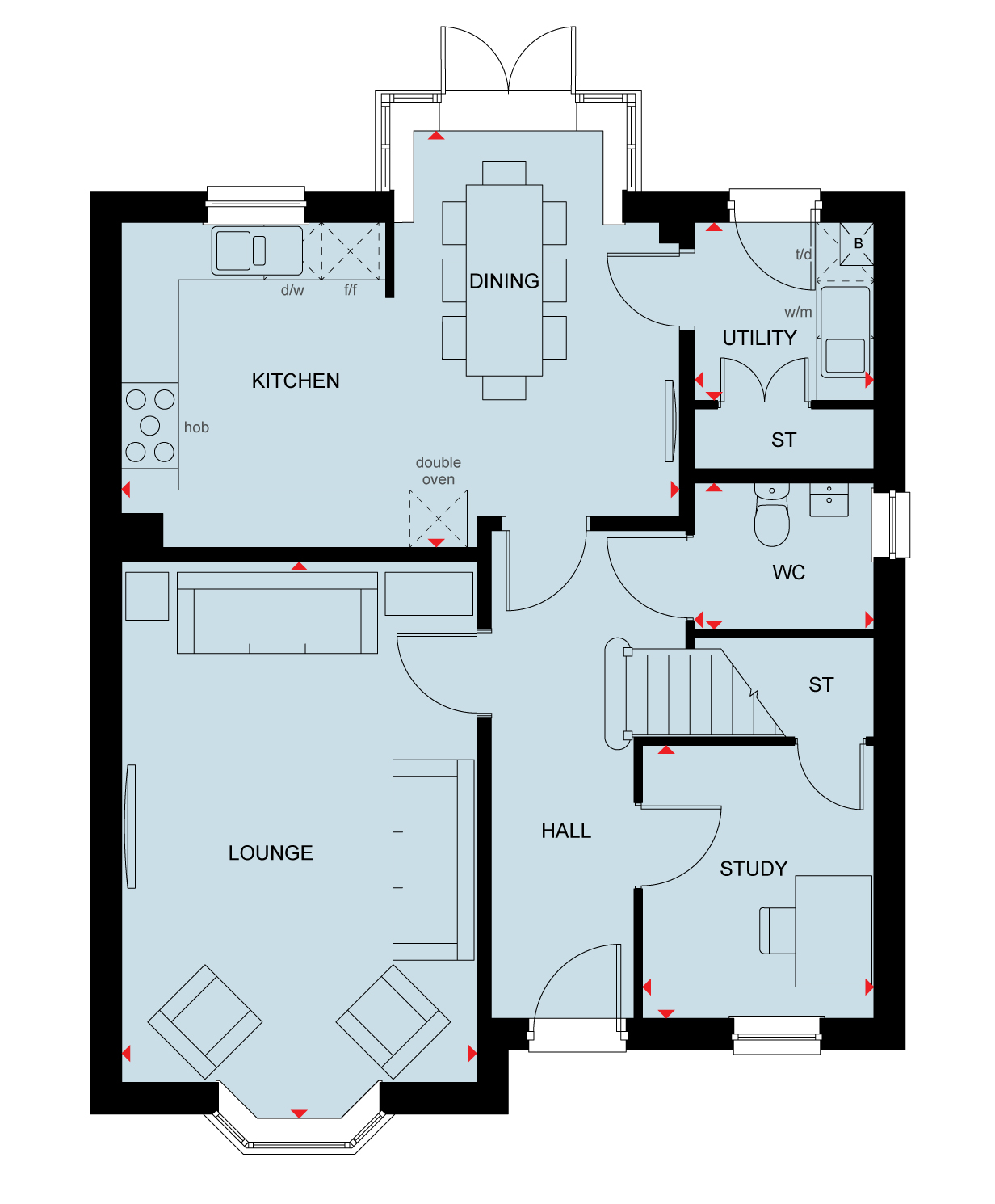 H888590, Eastbourne Road, Uckfield floorplan
