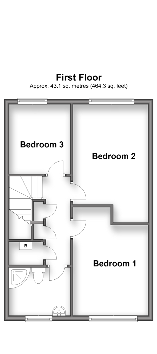 Conifer Drive Lords Wood, Chatham floorplan