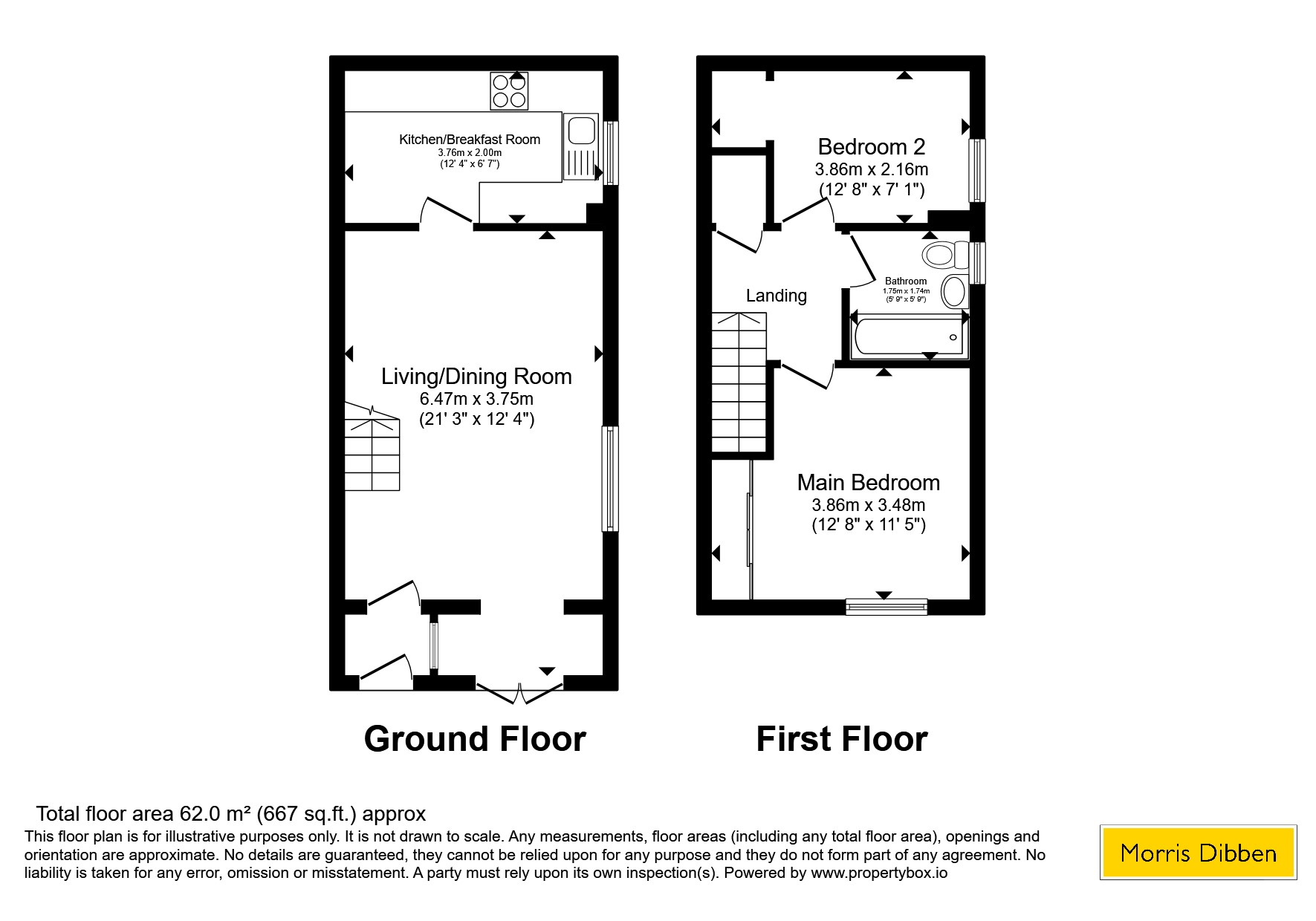 48B,, Elm Grove, Hampshire floorplan