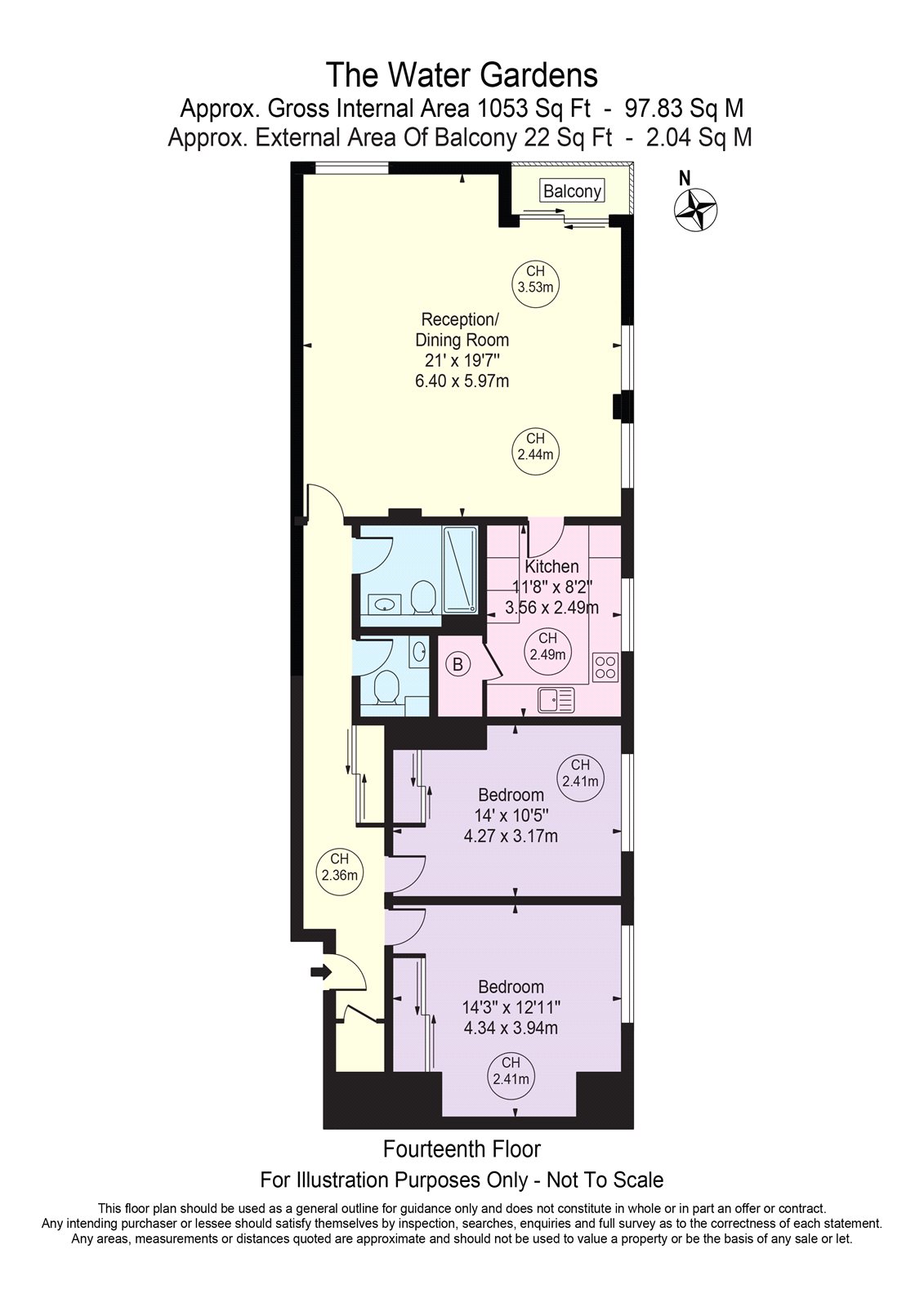 2 Bedrooms Flat for sale in The Water Gardens, London W2