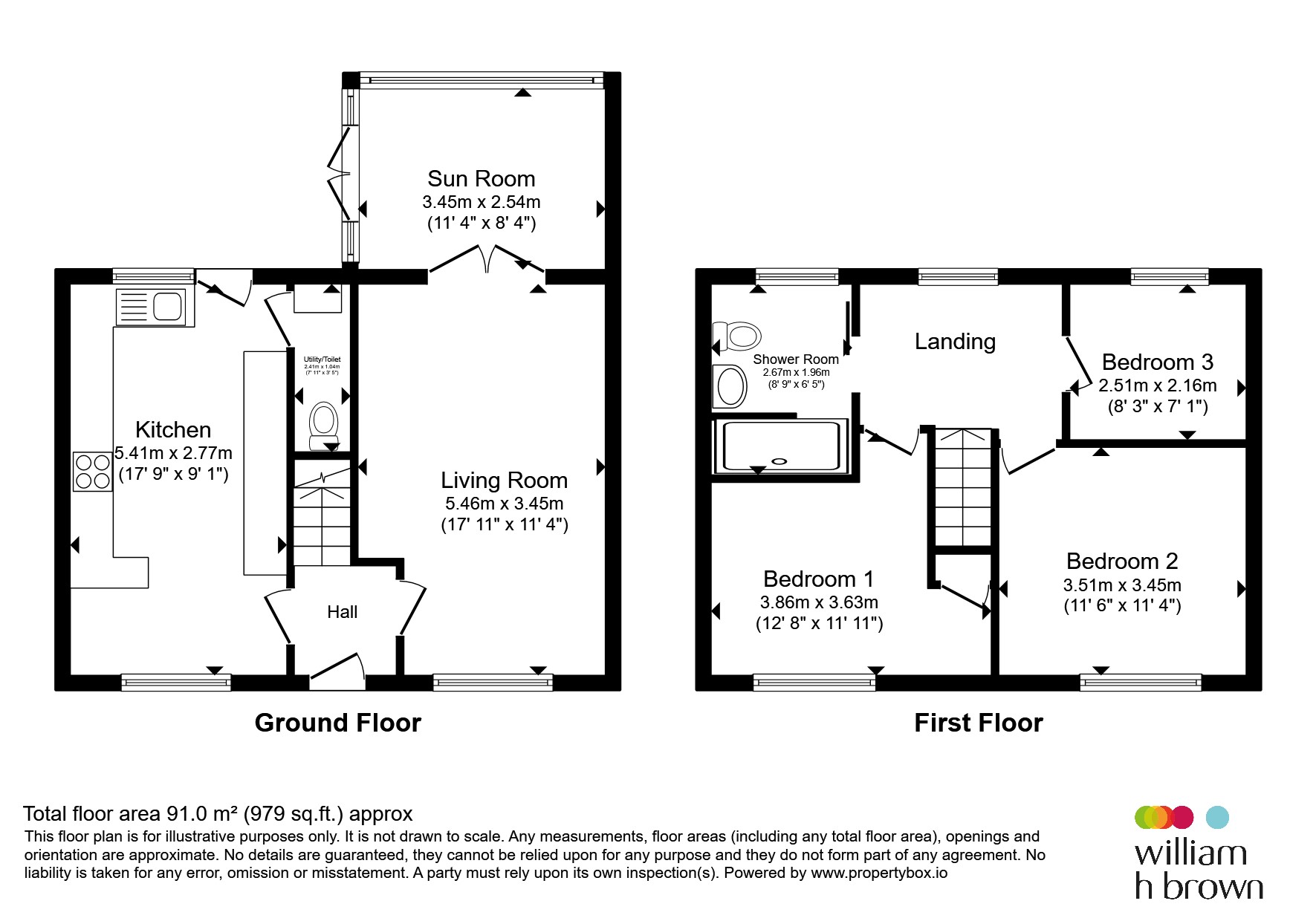 51, St. Nicolas Road, Rotherham floorplan