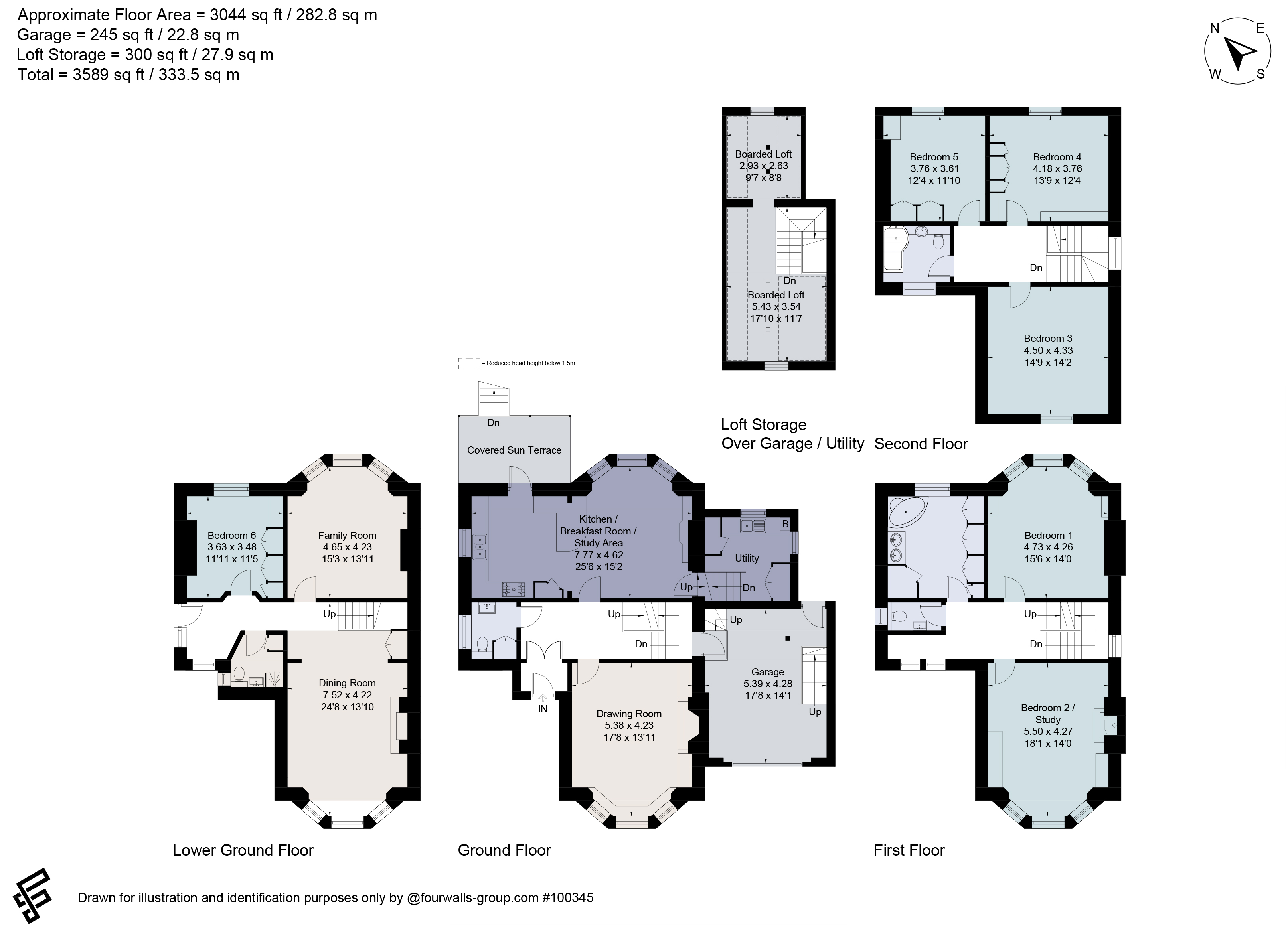 19, Austen Road, Surrey floorplan