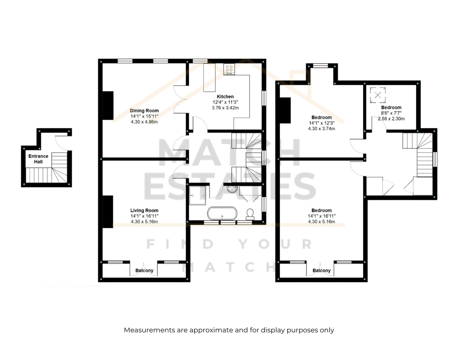 42b, Sandgate Hill, Folkestone floorplan
