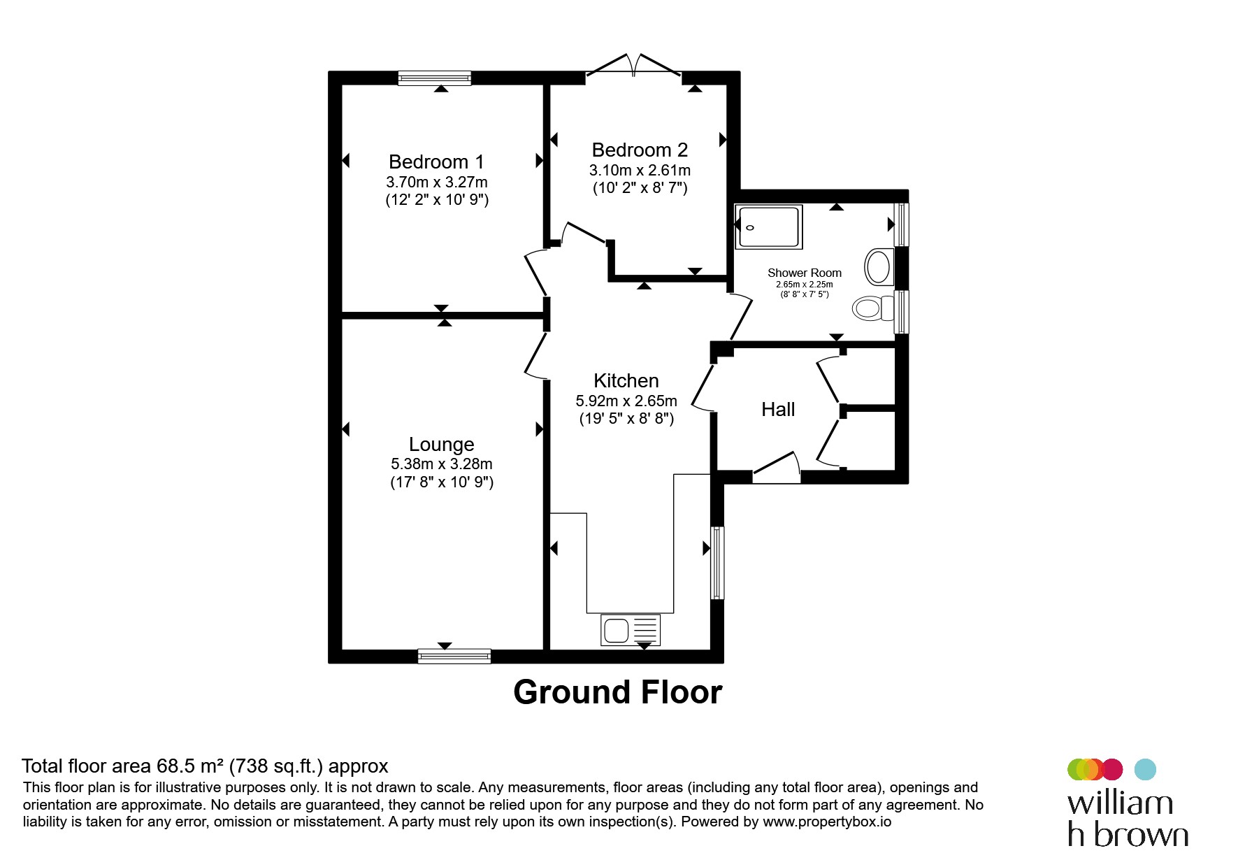 49, The Laurels, Dewsbury floorplan