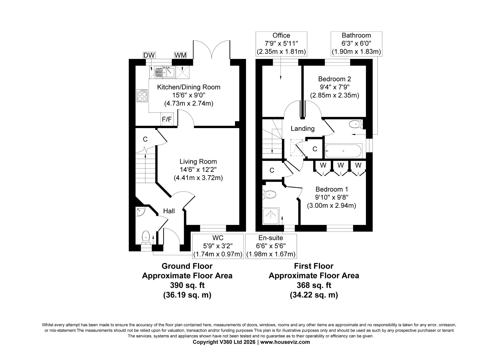 12, Eaton Road, Birmingham floorplan
