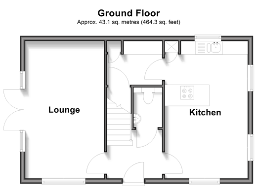 14, Rhodes Way floorplan
