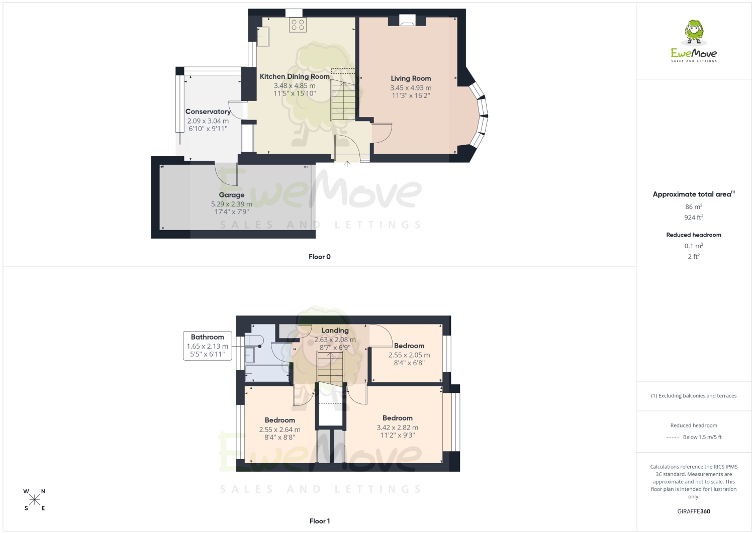 57, St. Johns Way, Rochester floorplan