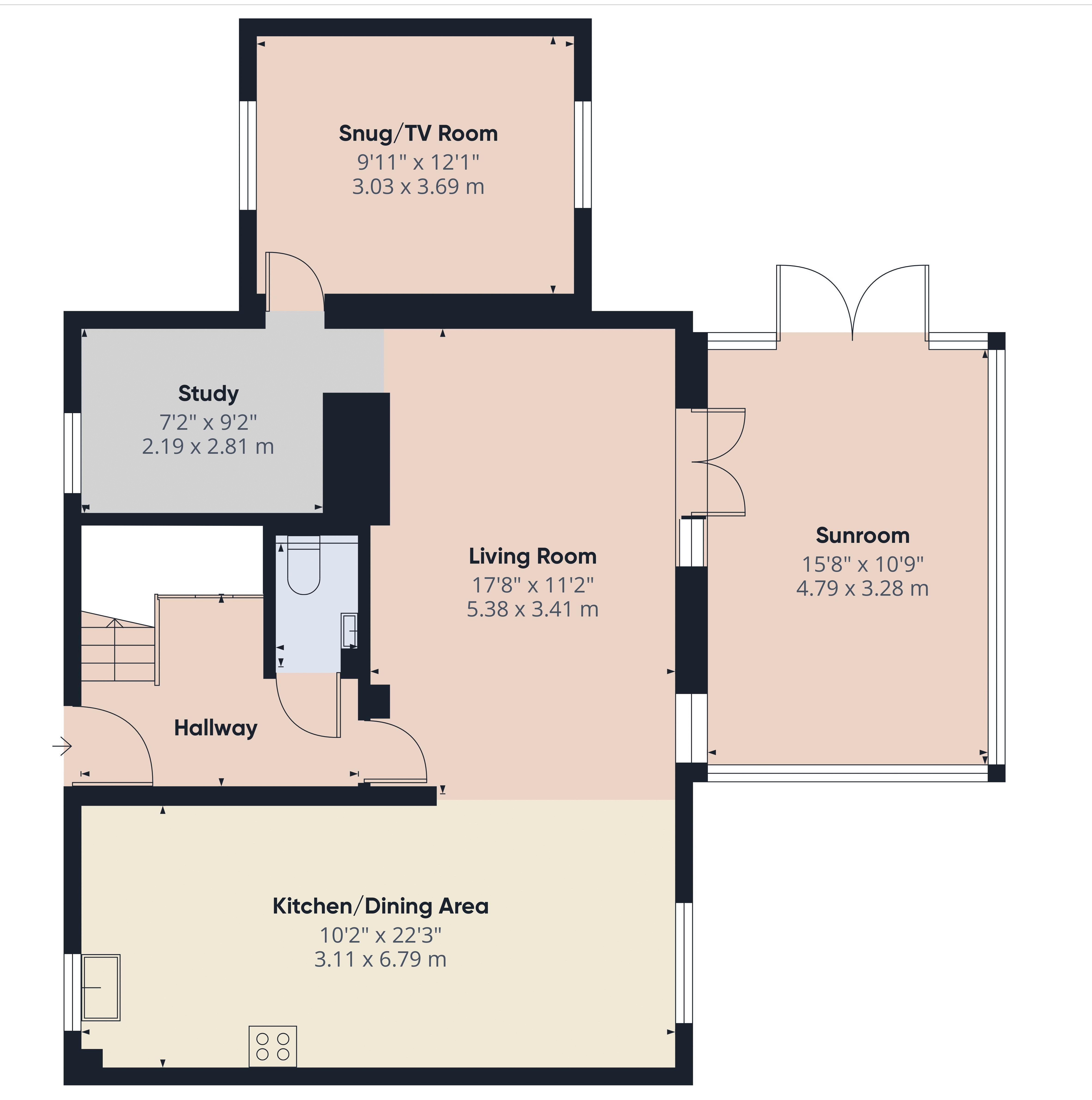 56A, Shelvers Way, Tadworth floorplan