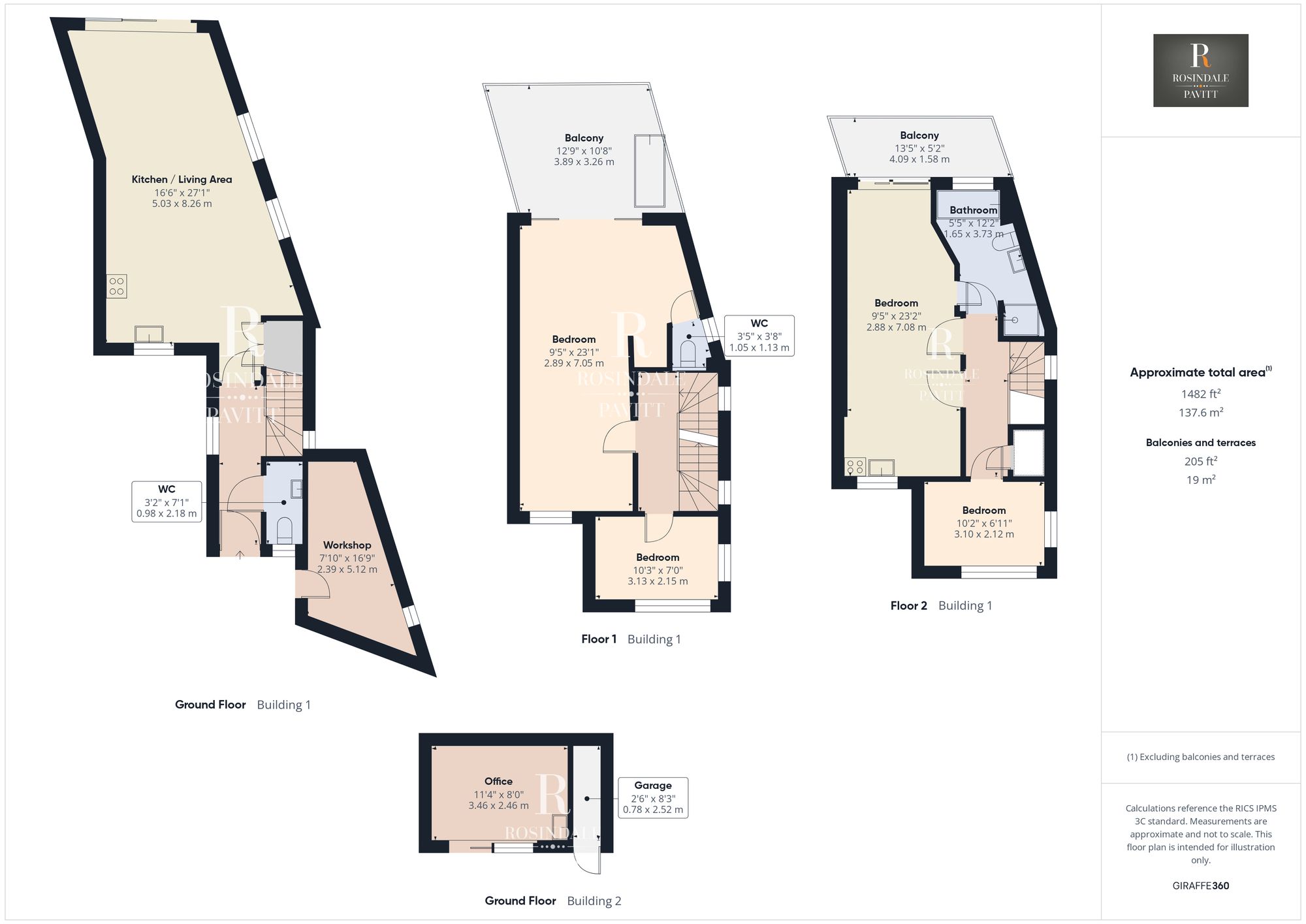 3 Cadet Mews, Wallington floorplan