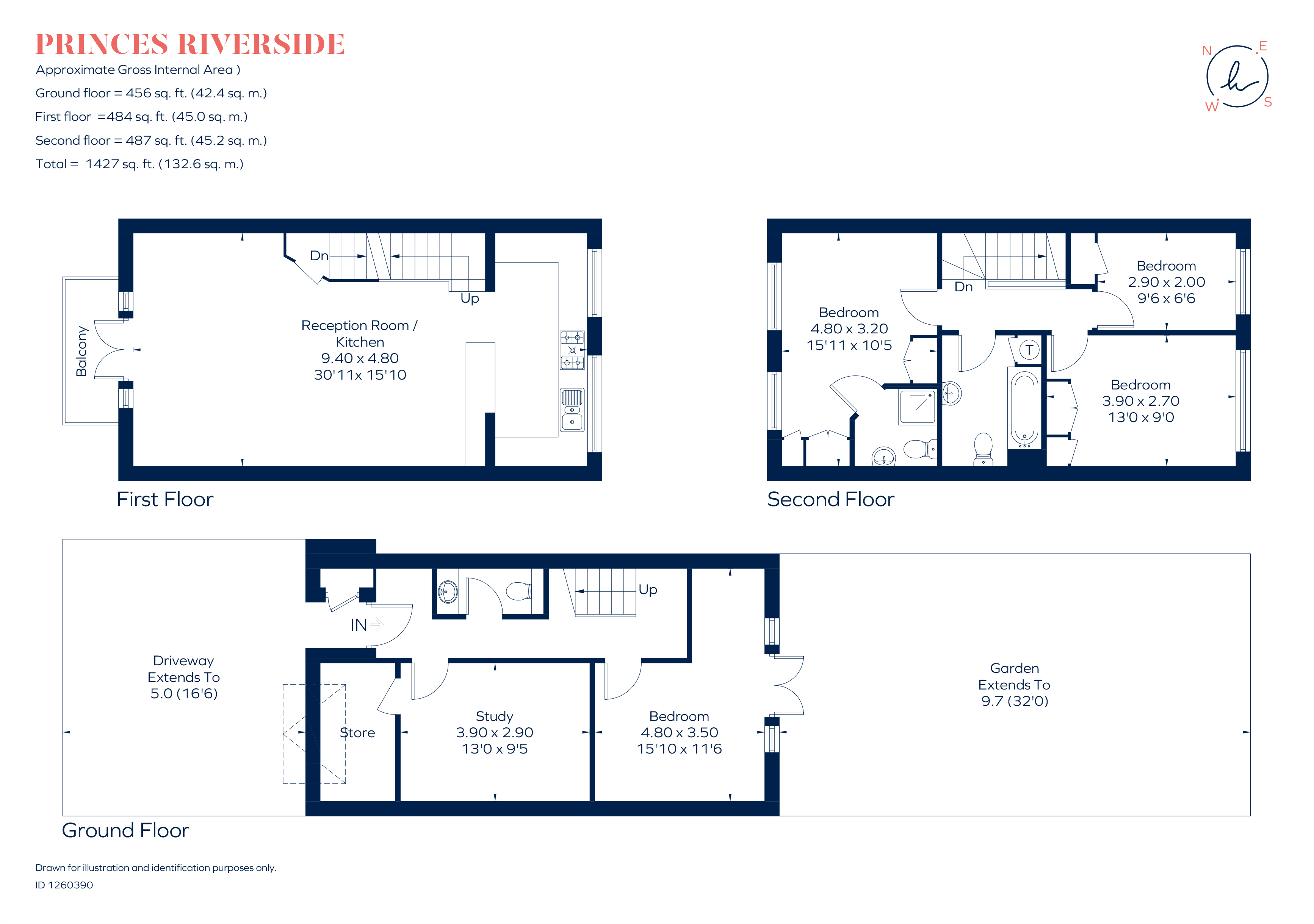 Princes Riverside Road, London, SE16 floorplan