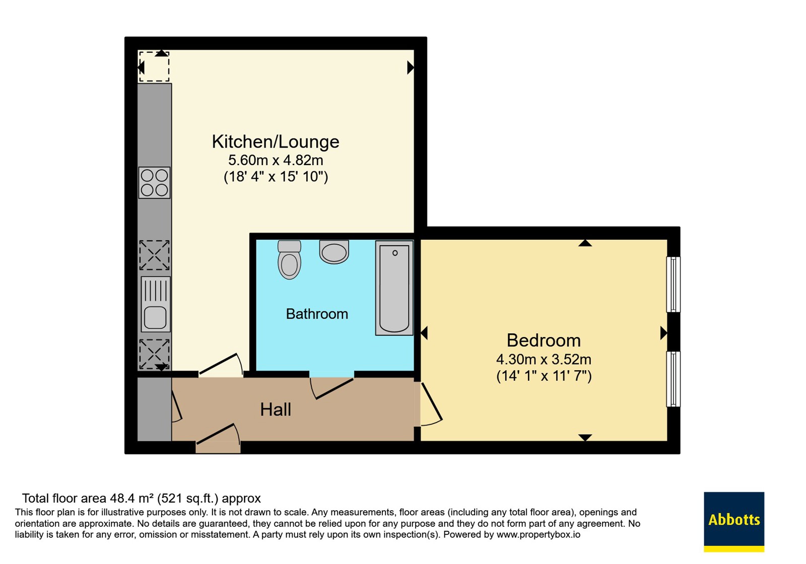 65,, Turner Crescent, Postwick floorplan
