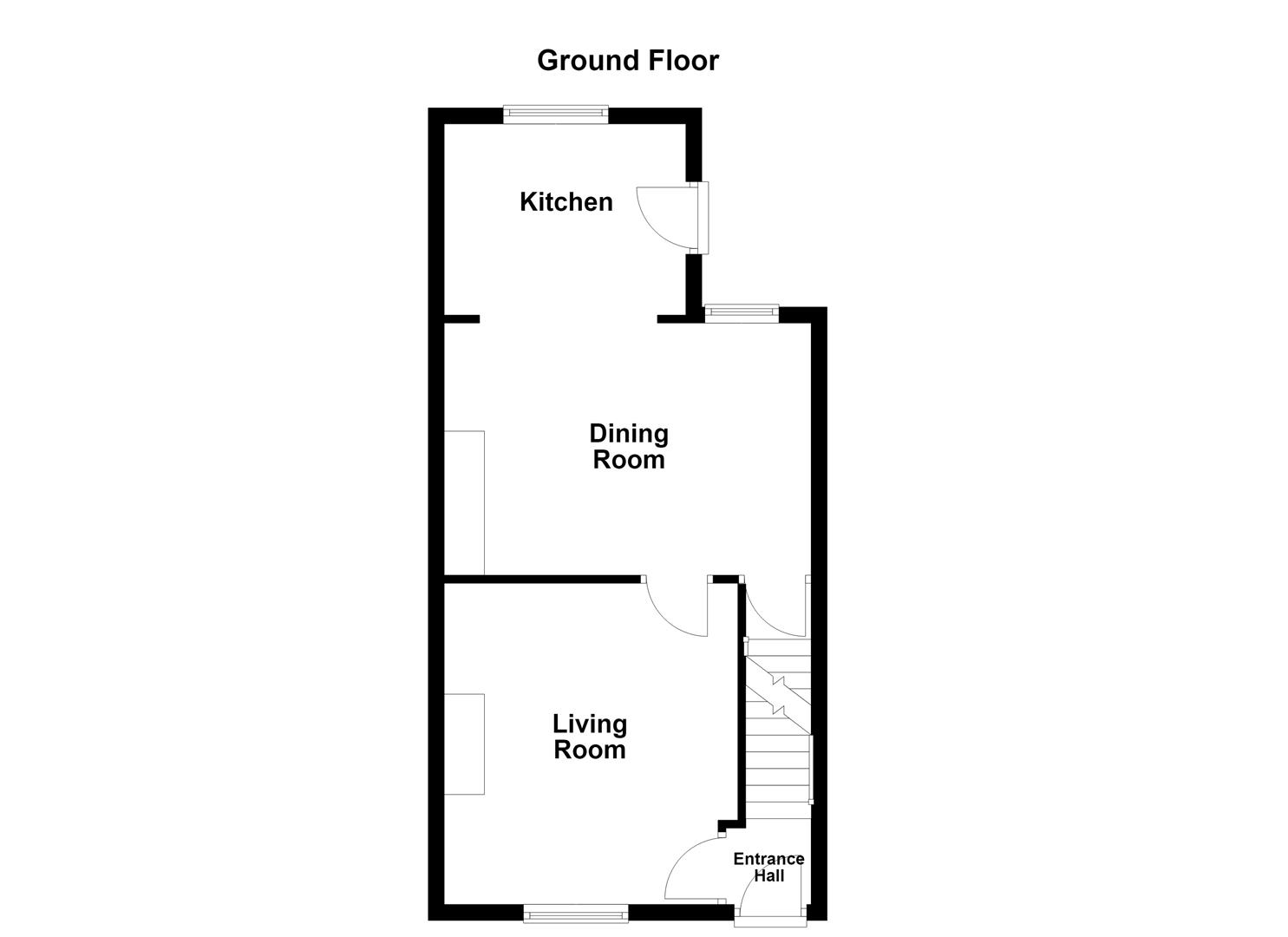 13, Old Road, Middlestown Wakefield floorplan