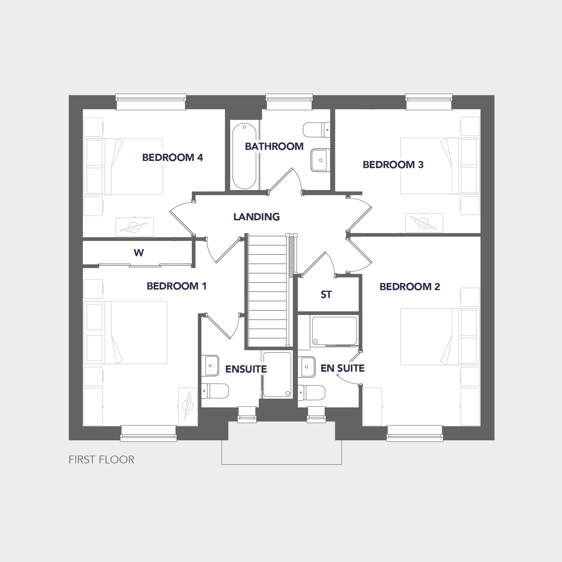 2 The Grange,, Toddington, Gloucestershire floorplan