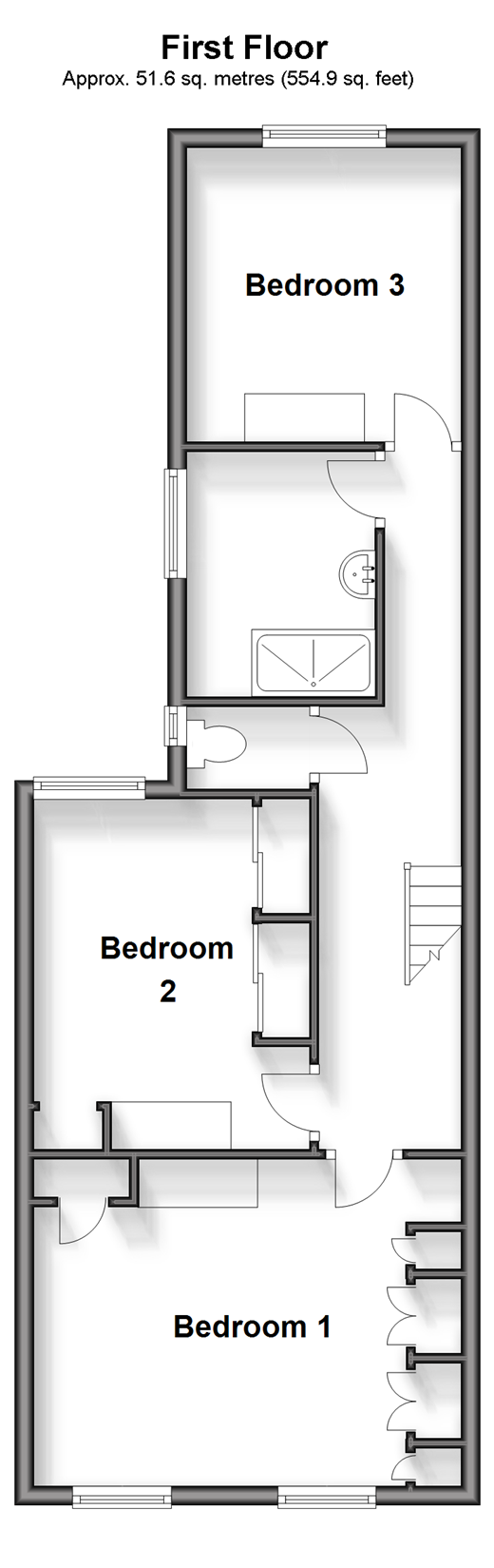 3 bed terraced house for sale in Clare Road, Whitstable, Kent CT5