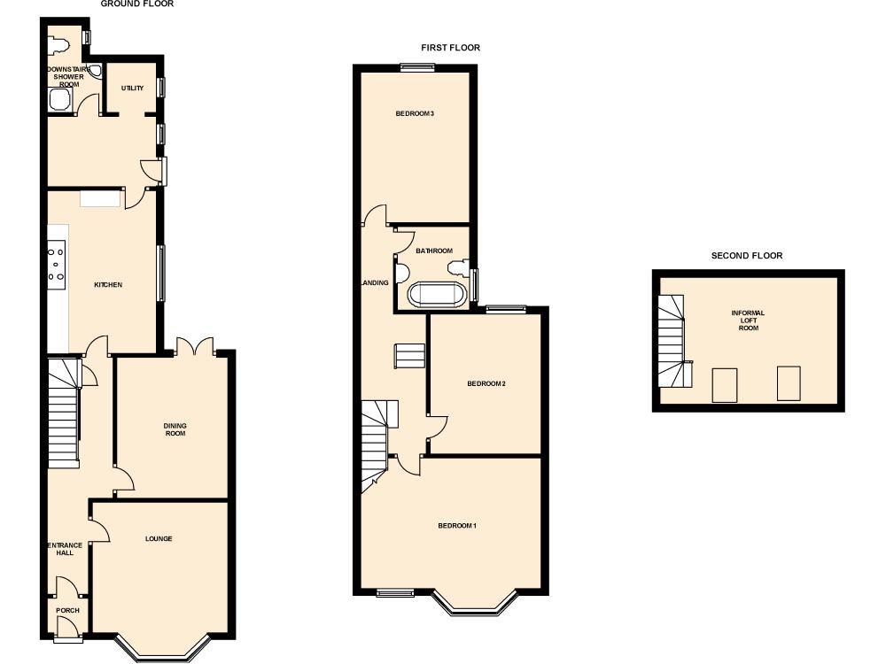 9, Plassey Square, Penarth floorplan