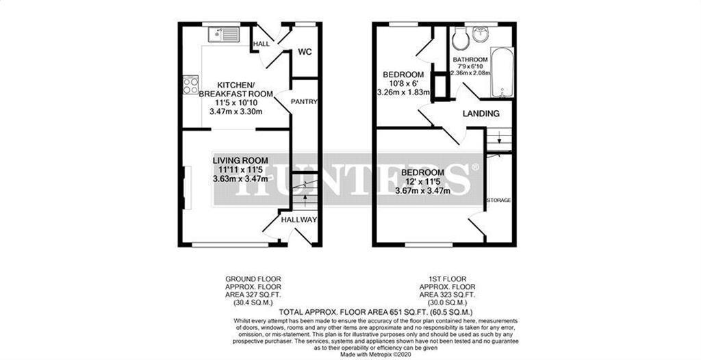Station Gardens, Wetherby LS22, 2 bedroom terraced house to rent