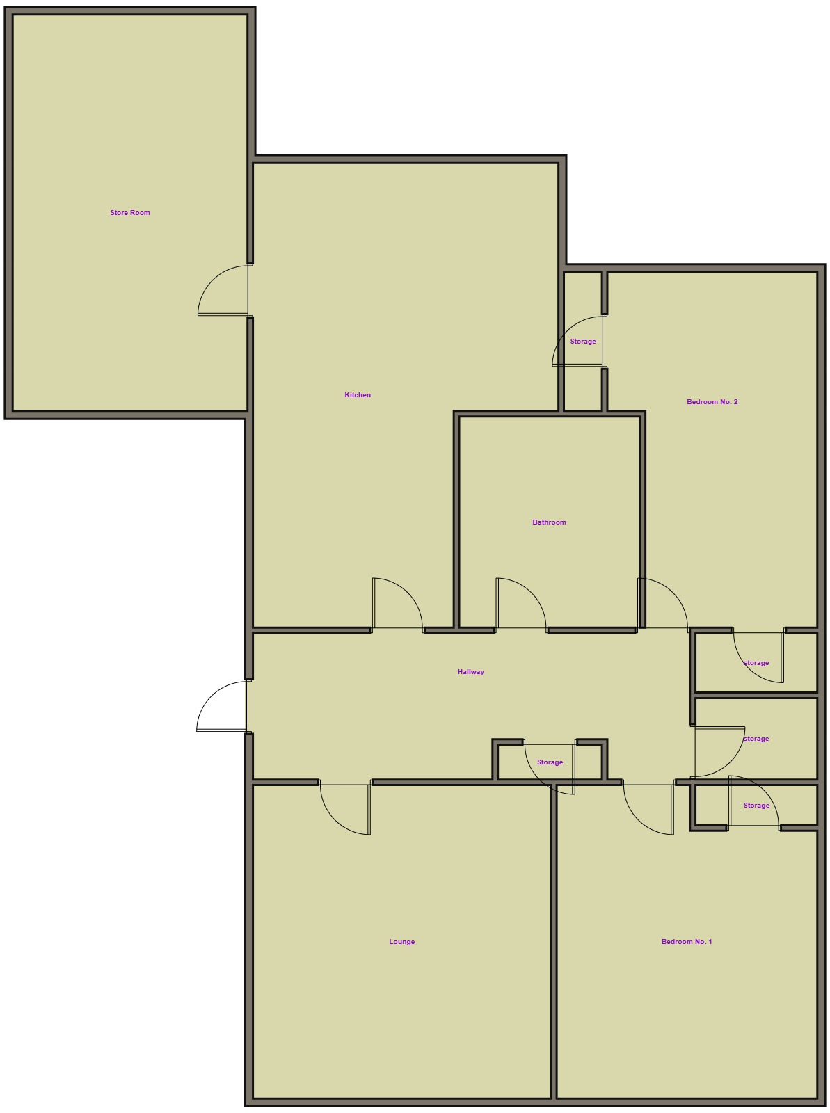 28, Ivanhoe Road, Cumbernauld floorplan
