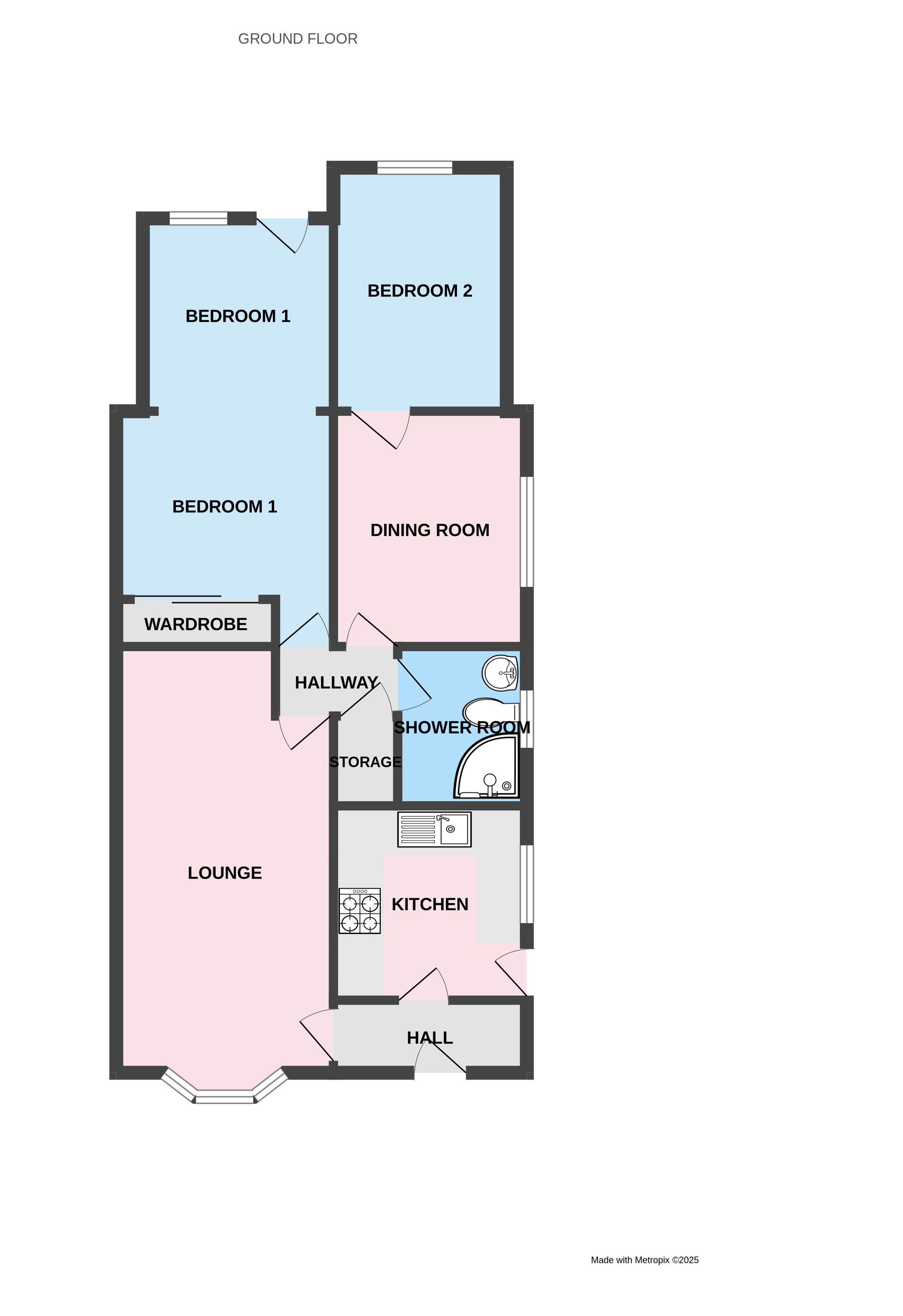 46, Oldcroft, Telford floorplan