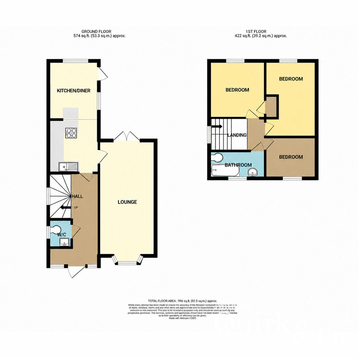 Second Avenue, Canvey Island floorplan
