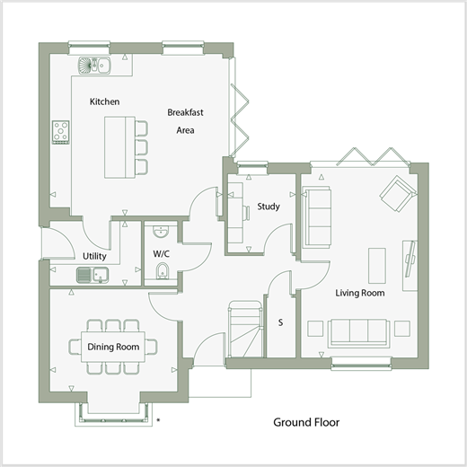 Ham Road, Faversham floorplan