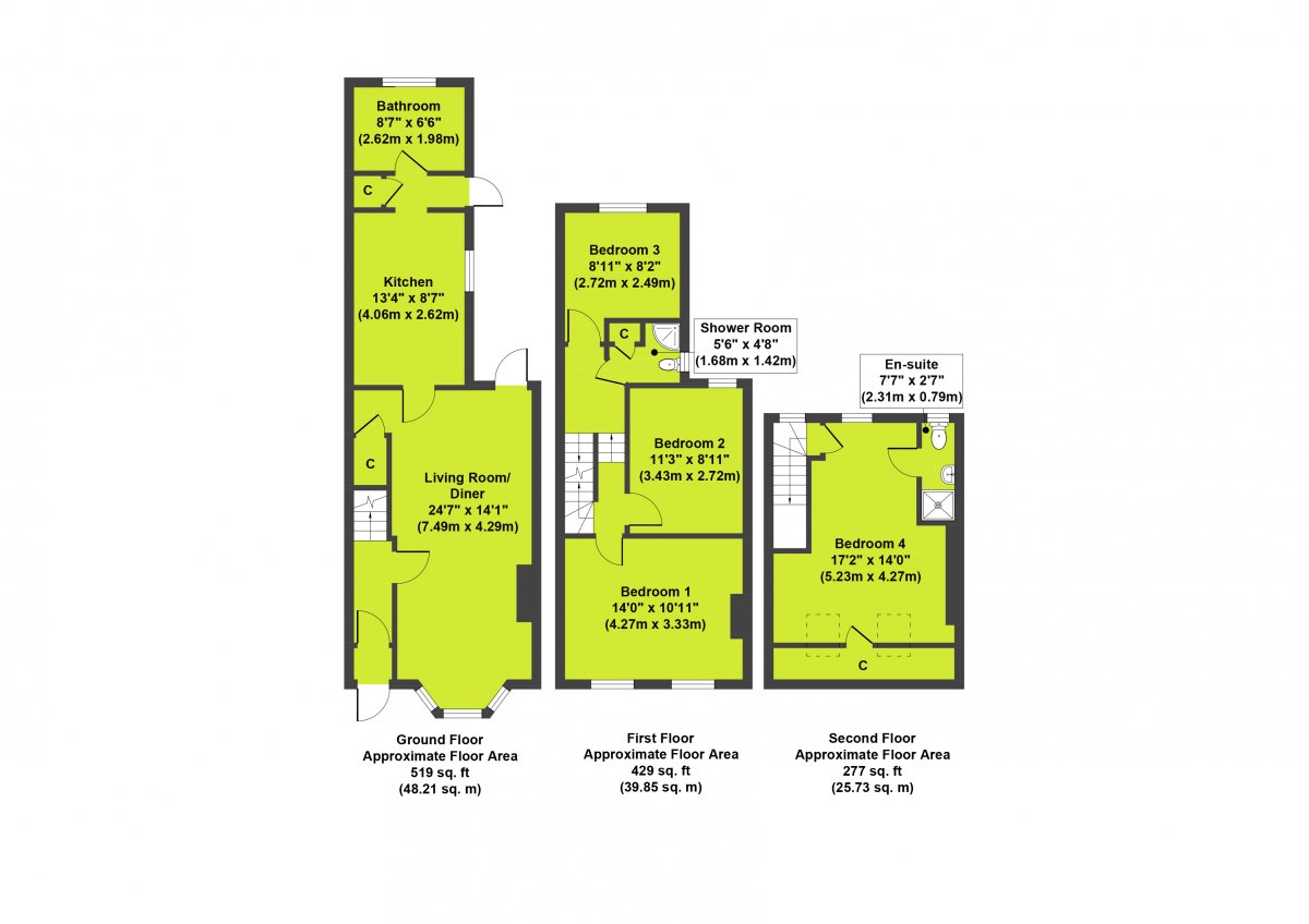 4 Bedrooms Terraced house for sale in Napier Road, Leytonstone, London E11