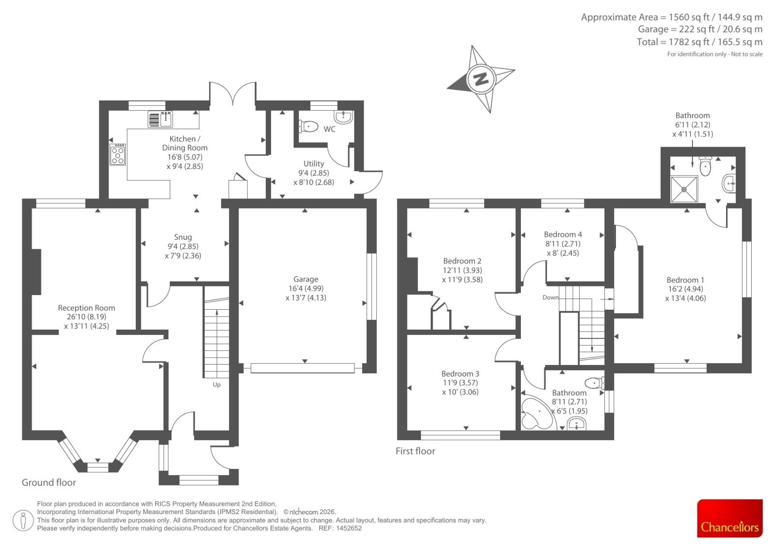 14, Pembroke Avenue, Tenbury Wells floorplan