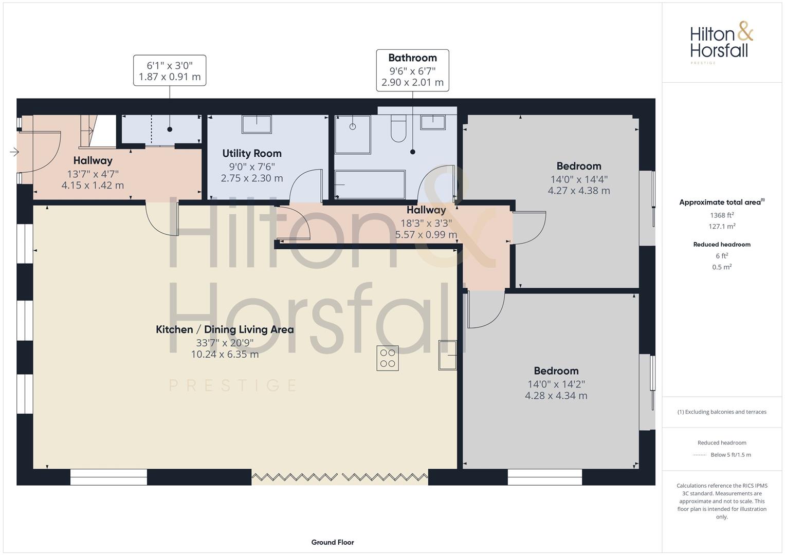 3 Proctor Cote Barn, Todmorden Road, Briercliffe floorplan