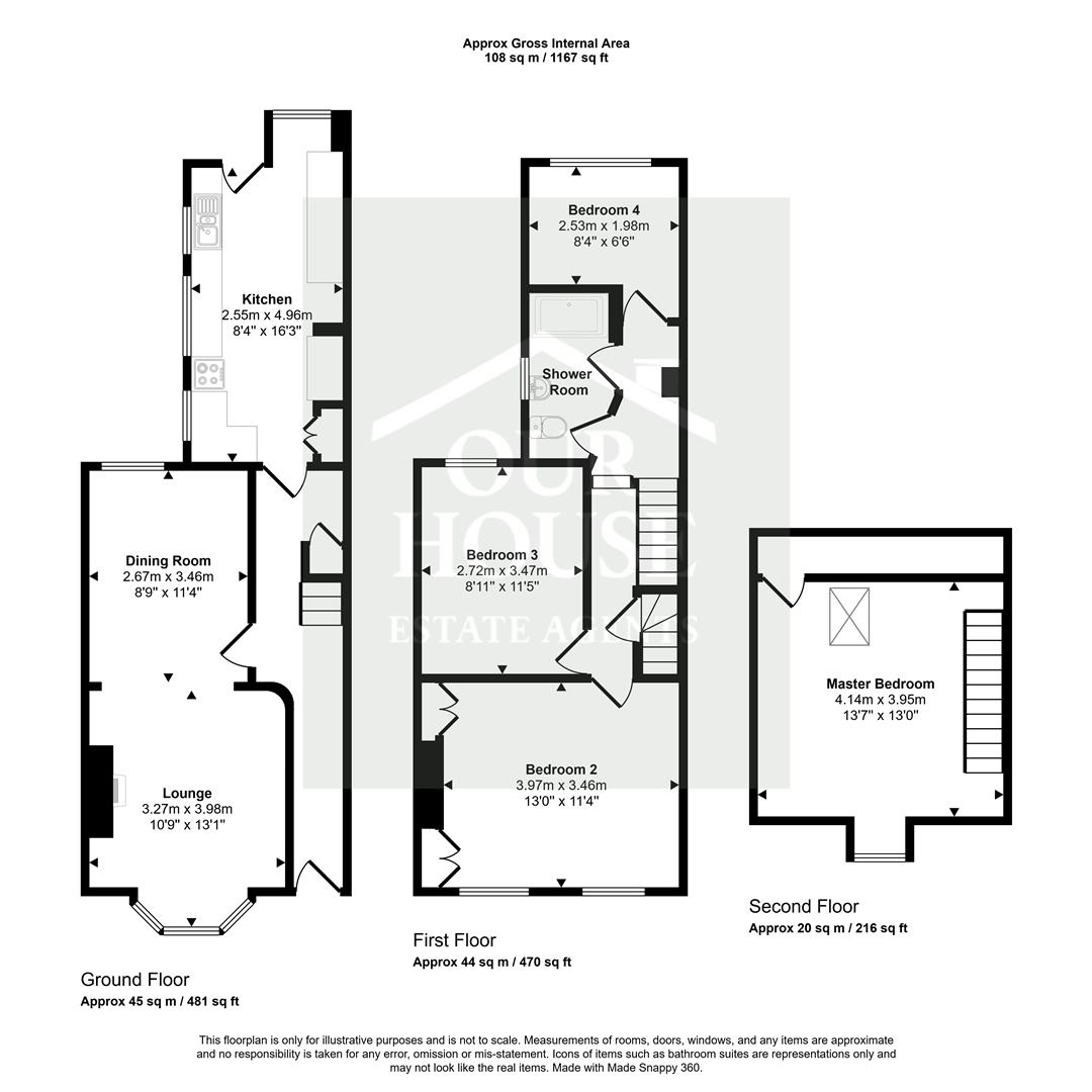 8, Westgate, Hornsea floorplan
