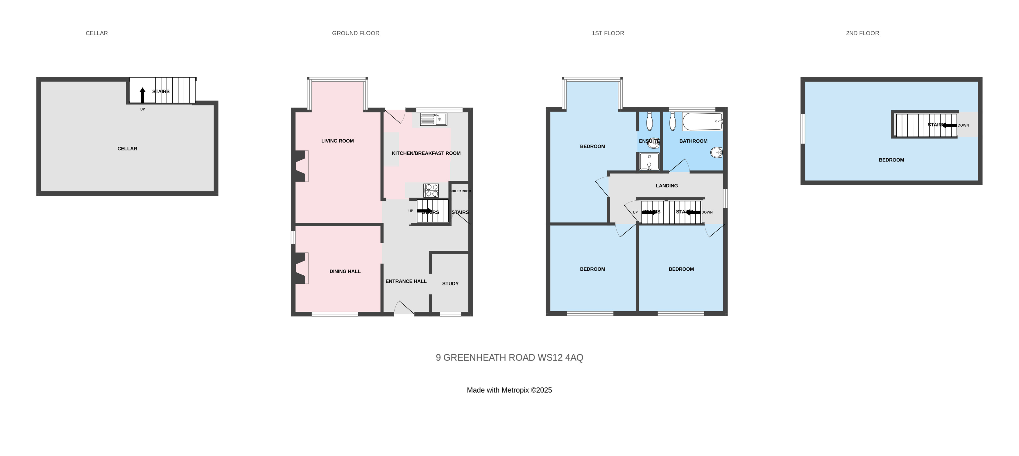 9, Greenheath Road, Cannock floorplan
