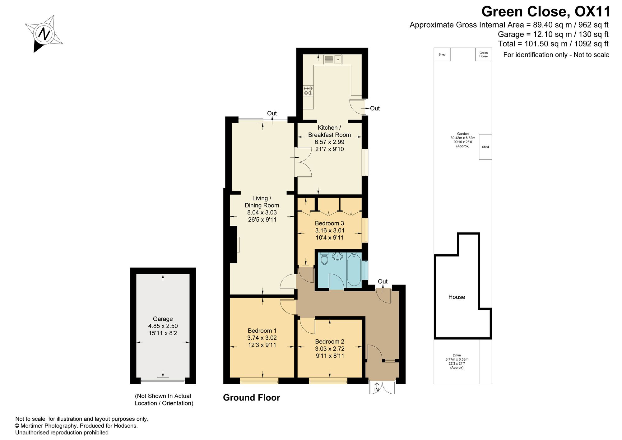 27 Green Close, Didcot floorplan